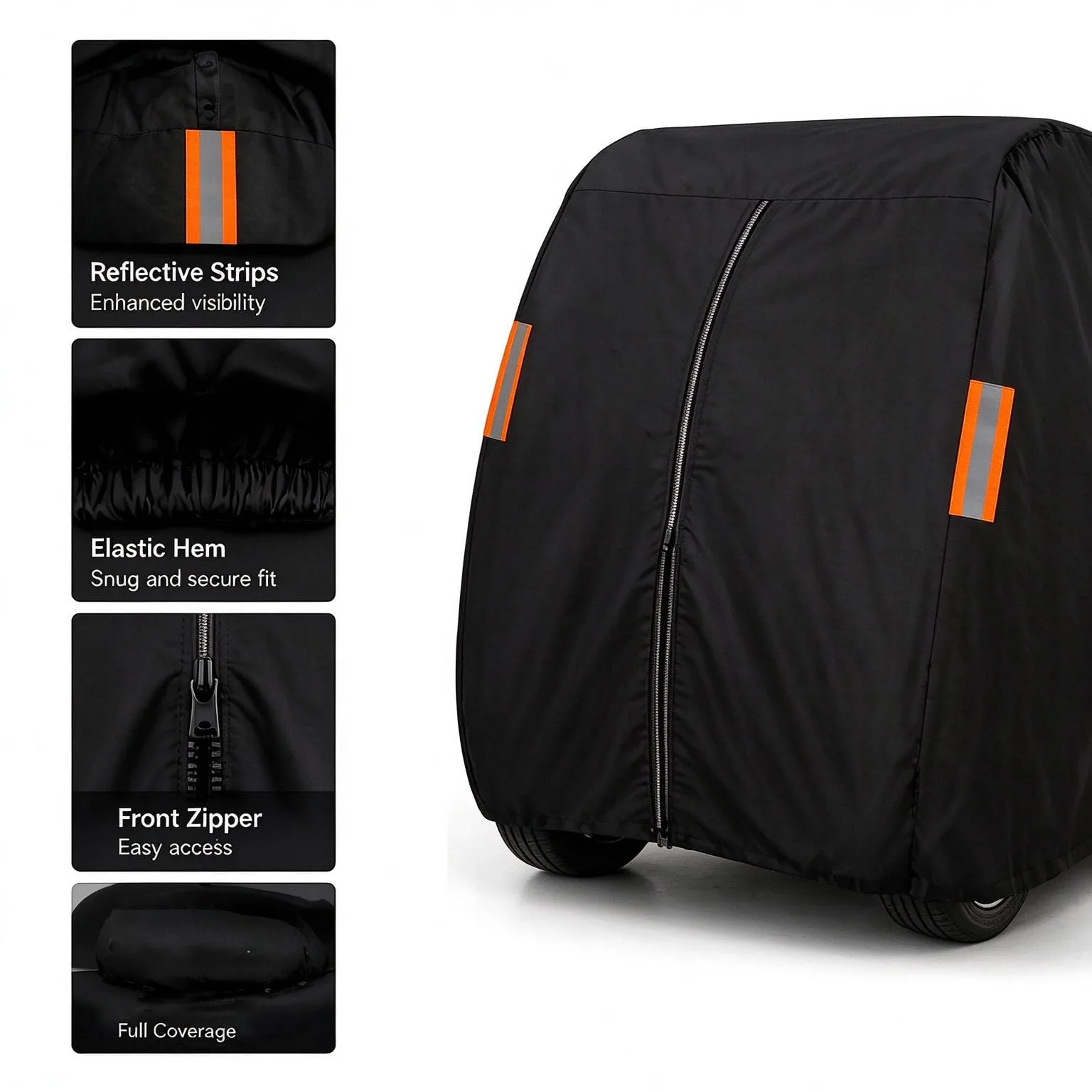 Generic Cover for Evolution D5 Ranger 4 Golf Cart image 4