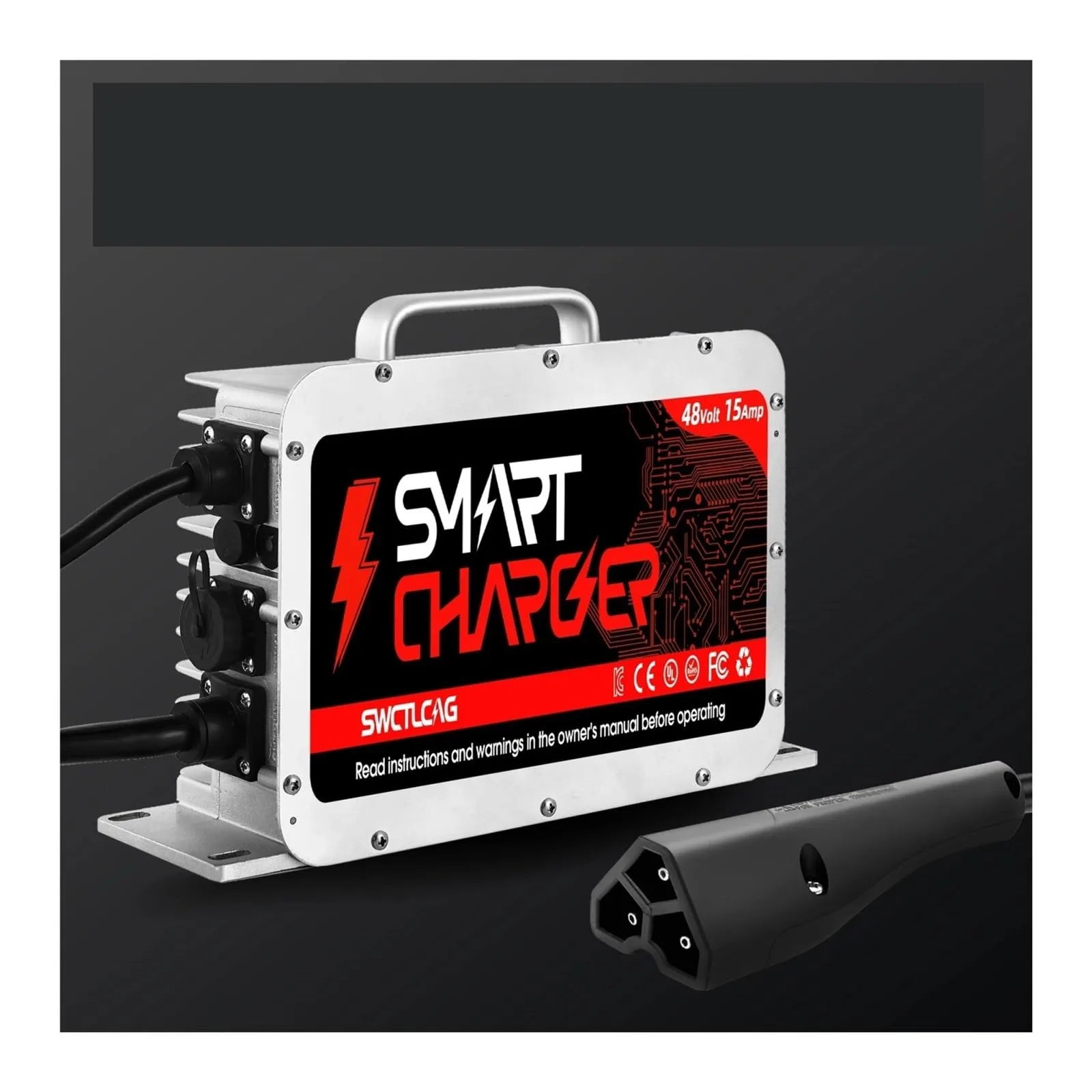 dzltyx 48V Charger for E-Z-GO RXV and TXT Golf Carts image 2