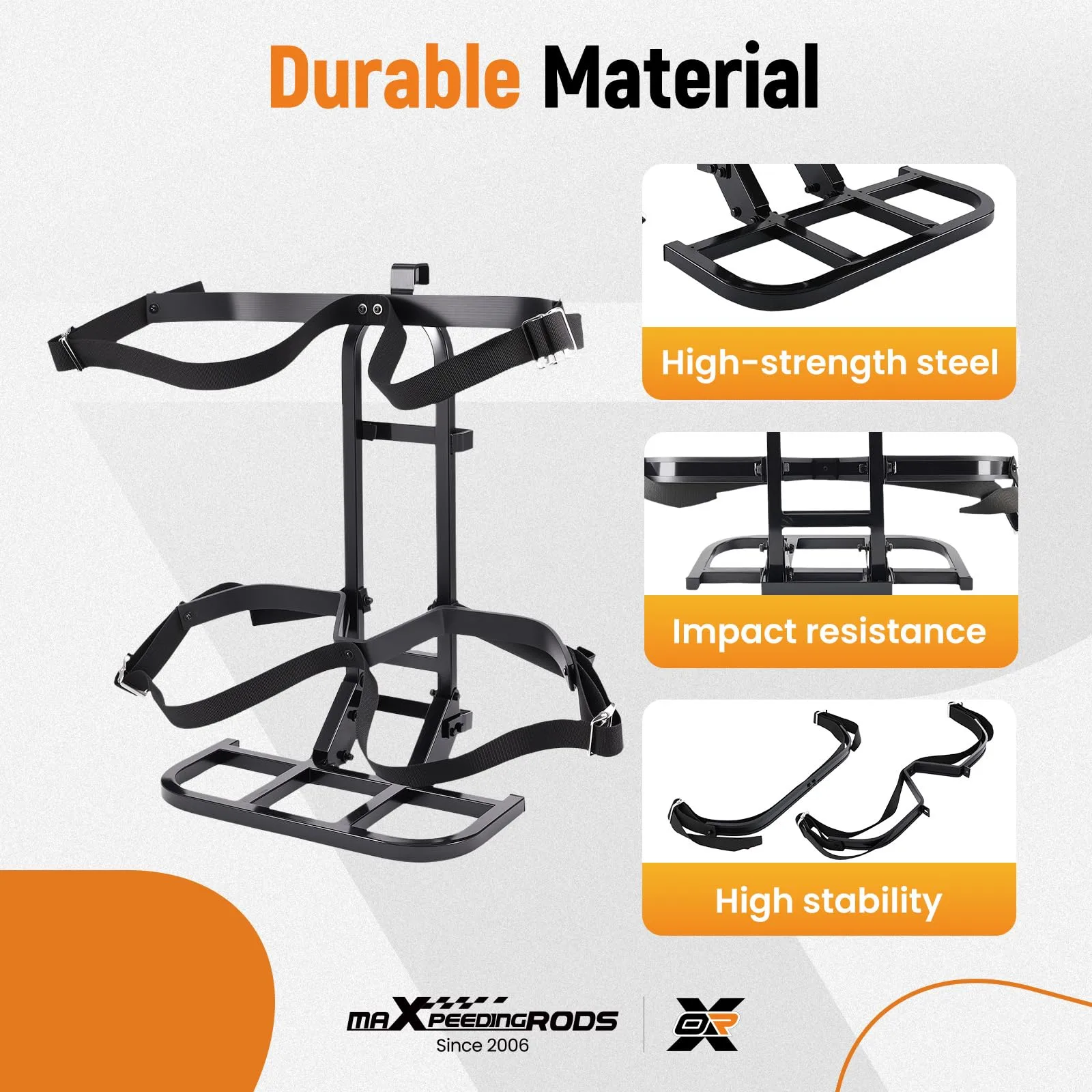 maXpeedingrods BY97JQ Golf Cart Rear Golf Bag Holder image 3