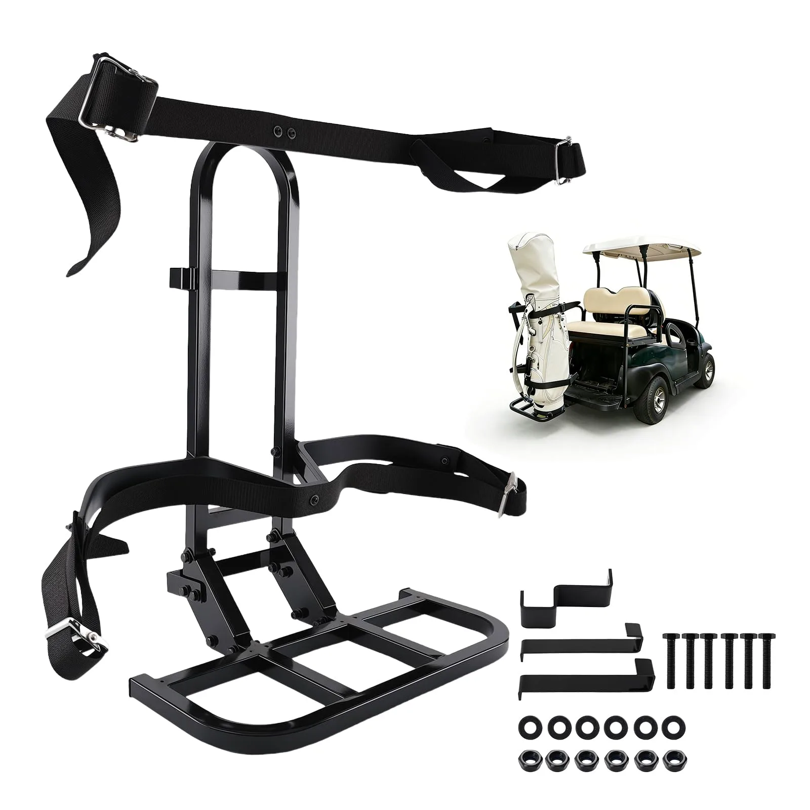 maXpeedingrods BY97JQ Golf Cart Rear Golf Bag Holder