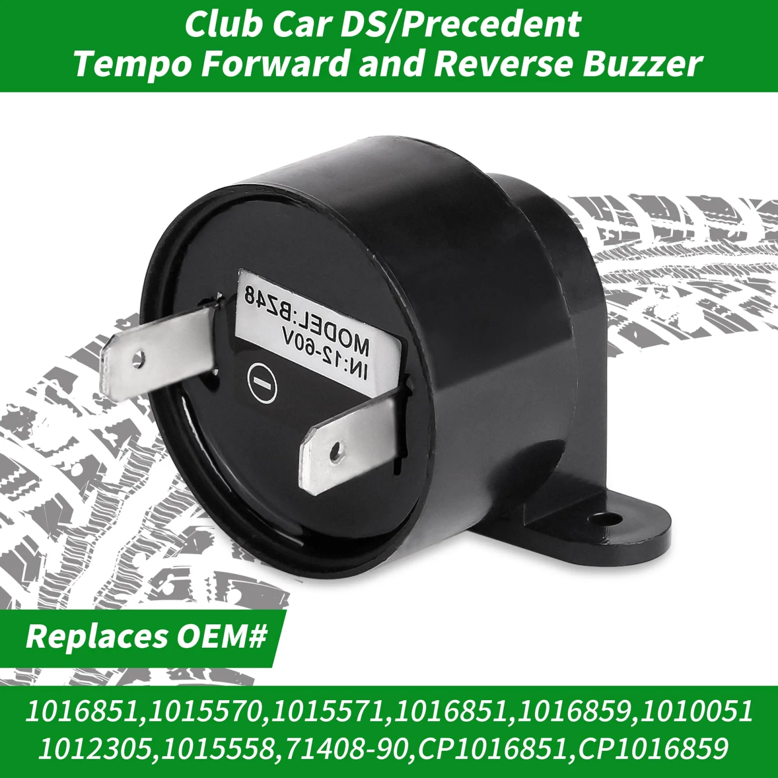 10L0L Forward Reverse Buzzer for Club Car 1016851 image 4