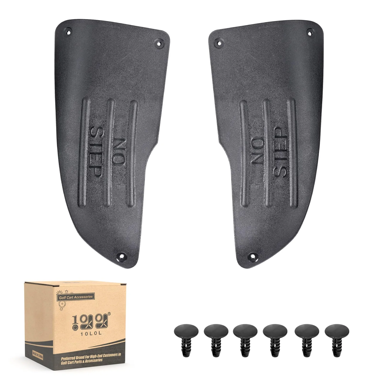 10L0L Rear Side Guard Set for EZGO RXV Golf Carts