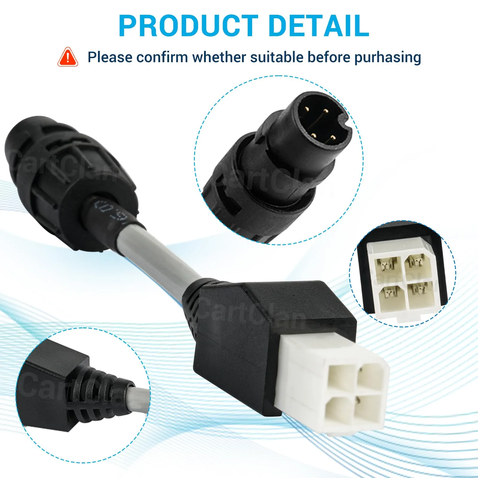 CartClan Club Car 1307 Diagnostic Cable CT-CC-0115 image 4