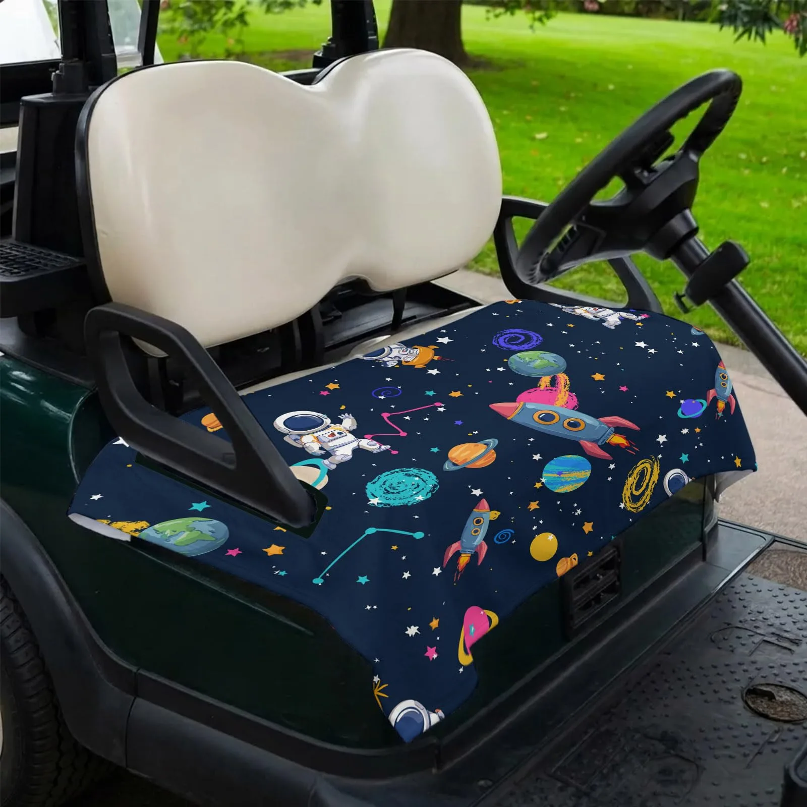 DecorLovee Golf Cart Seat Cover for 2-Seater Carts image 2