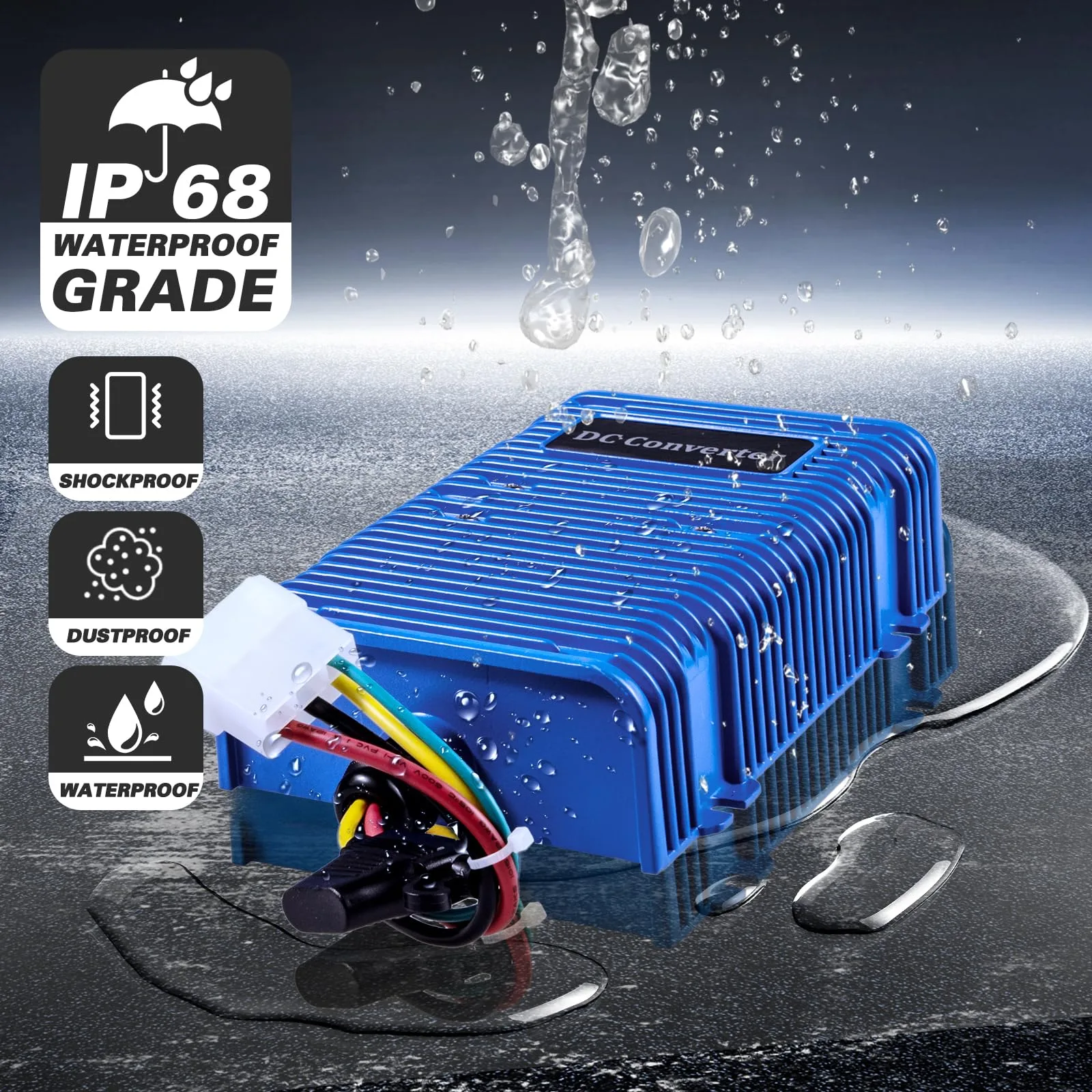 Shu-Ran 36V/48V to 12V Golf Cart Voltage Reducer image 2