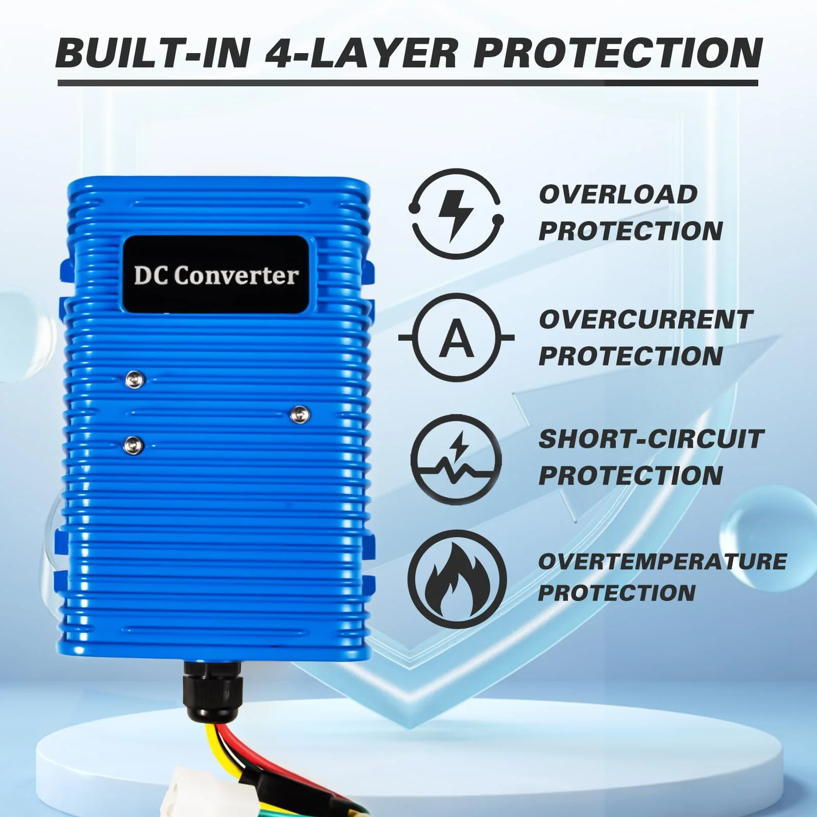 Shu-Ran 36V/48V to 12V Golf Cart Voltage Reducer image 4