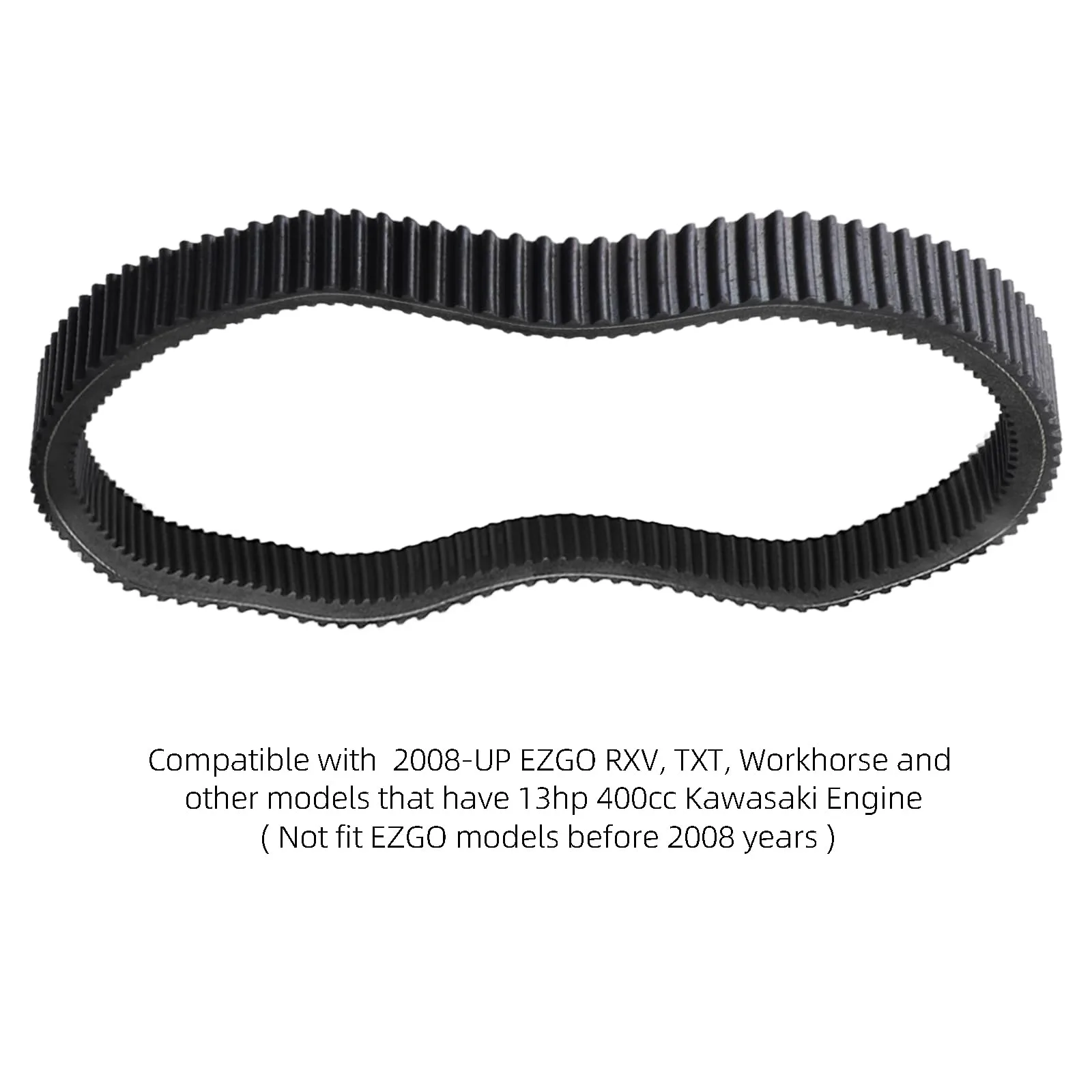 Roykaw 618630 Clutch Drive Belt for E-Z-GO RXV/TXT image 3
