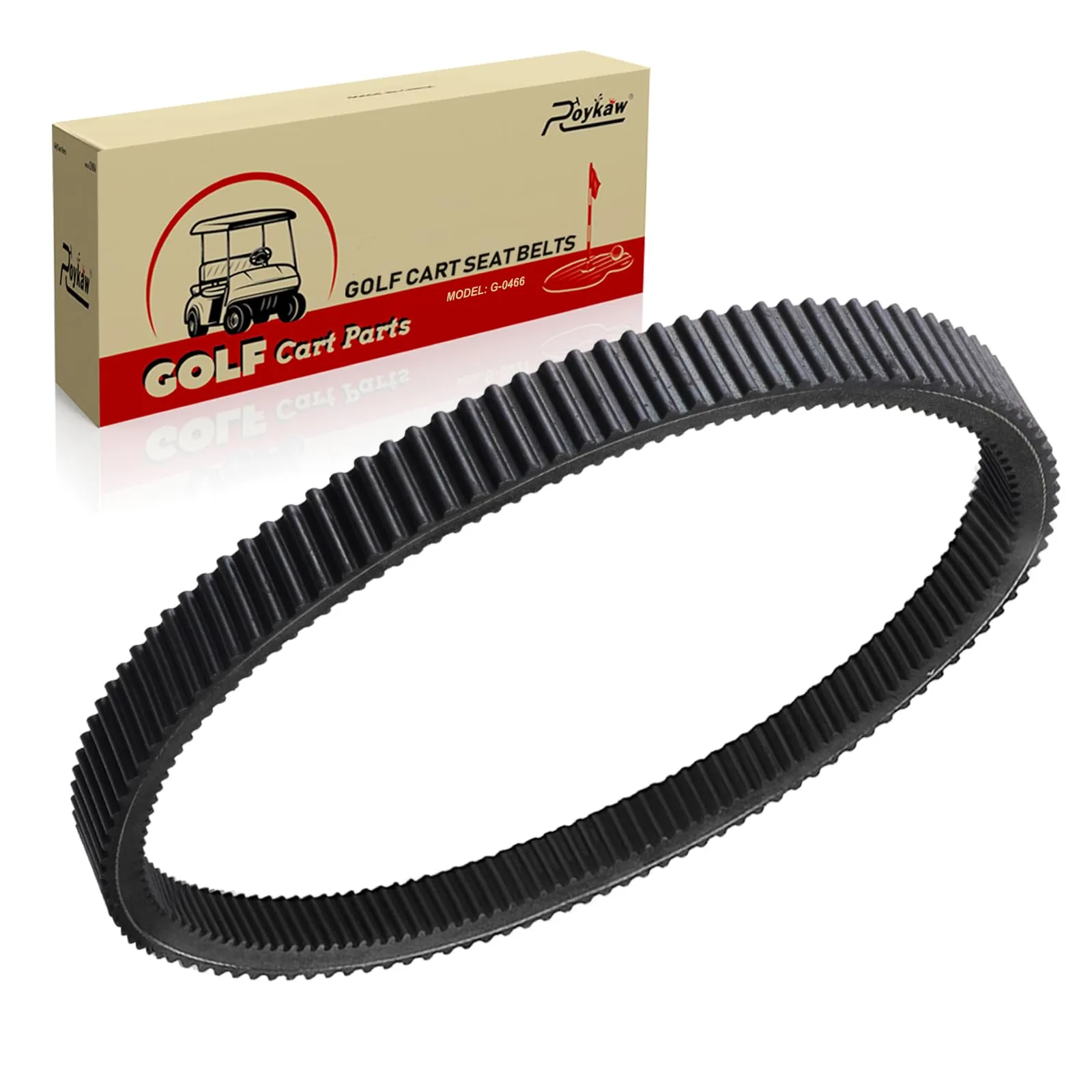 Roykaw 618630 Clutch Drive Belt for E-Z-GO RXV/TXT