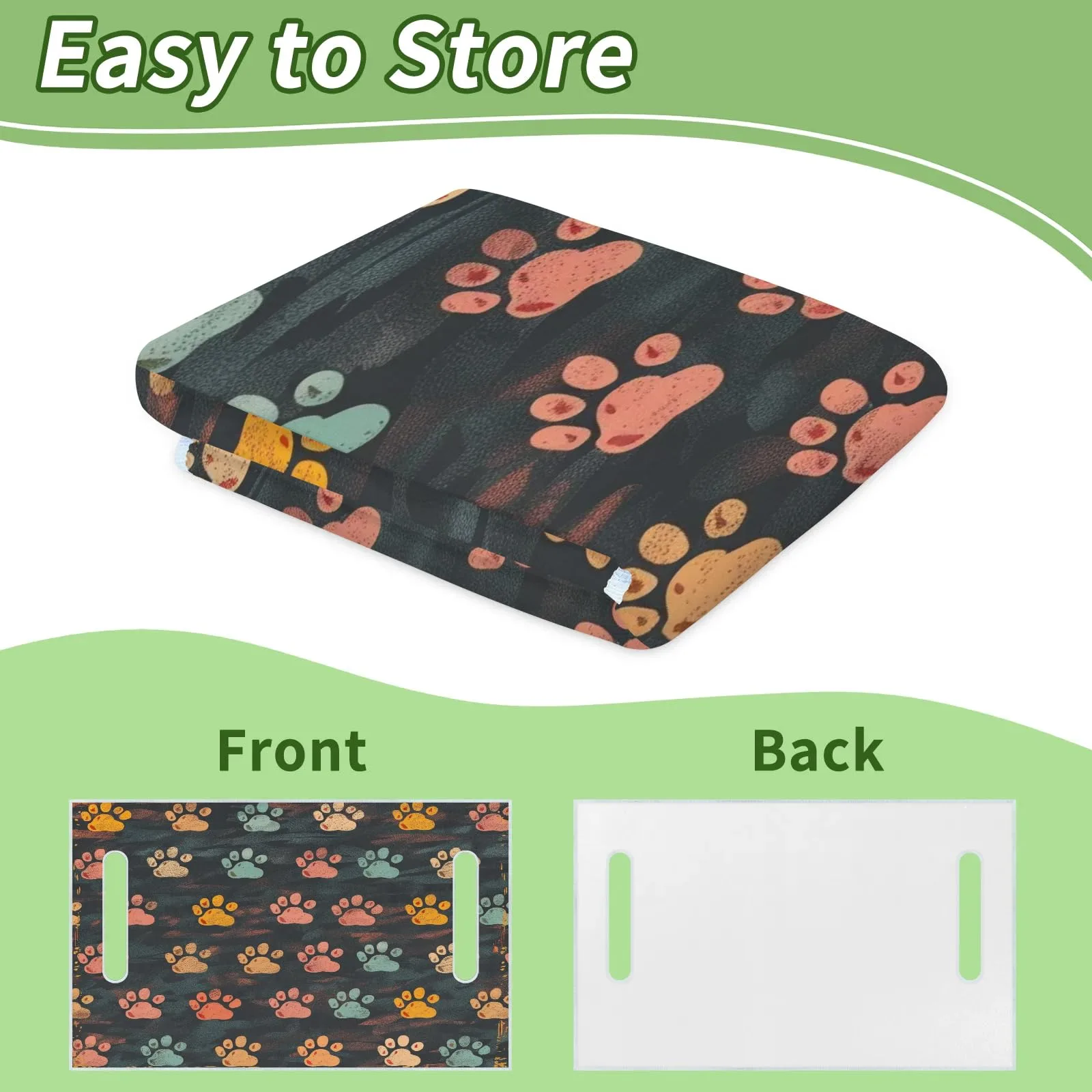 Tiveruda Golf Cart Seat Cover for Double Seats, 51 x 31 in image 4