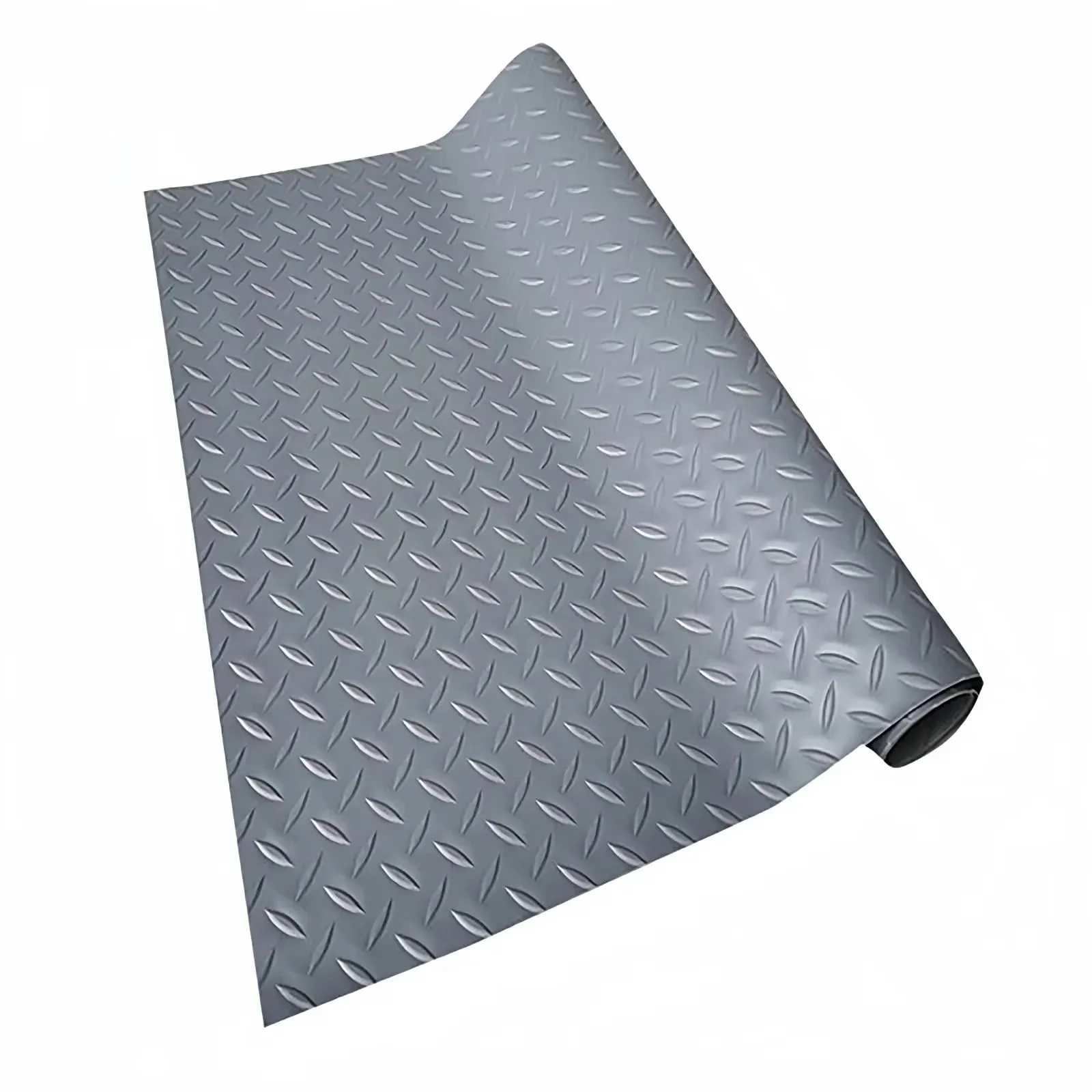 Gray PVC Golf Cart Floor Mat, 0.6 × 15 m