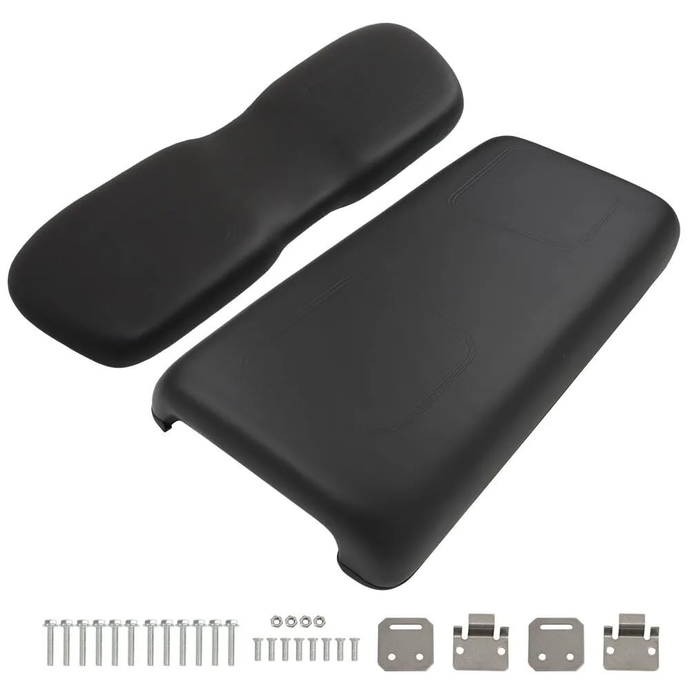 Black Front Seat Cushion Set for Club Car DS 2000.5+