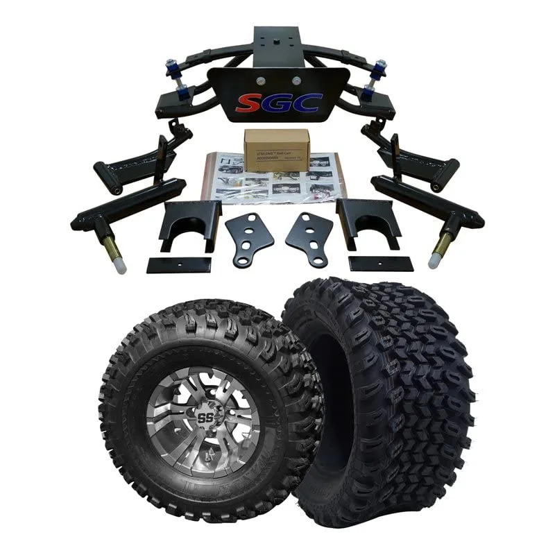 Club Car Precedent 4-Inch Lift Kit with Wheels and Tires