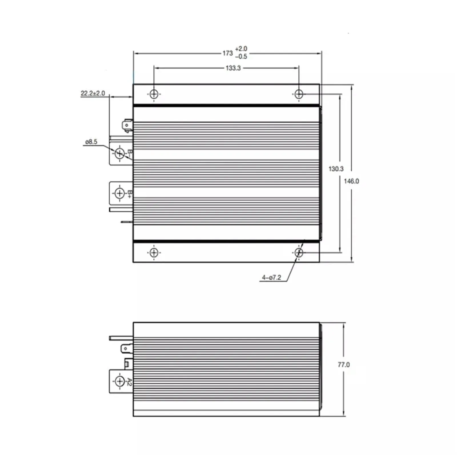 NRMGMGT 36V 275A Motor Controller 74883-87 image 4