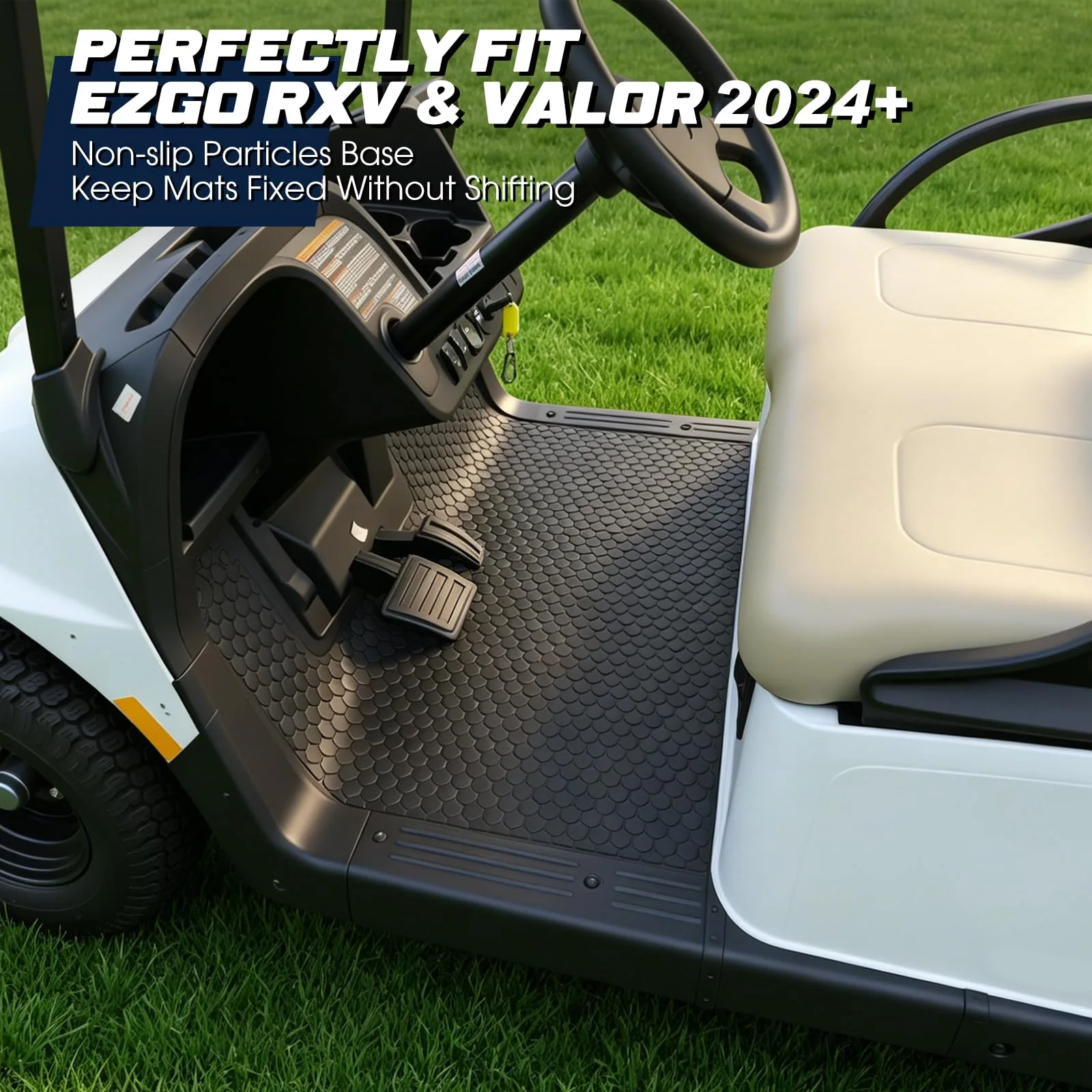 Dacalo Front Floor Mat for E-Z-GO RXV and Valor image 2