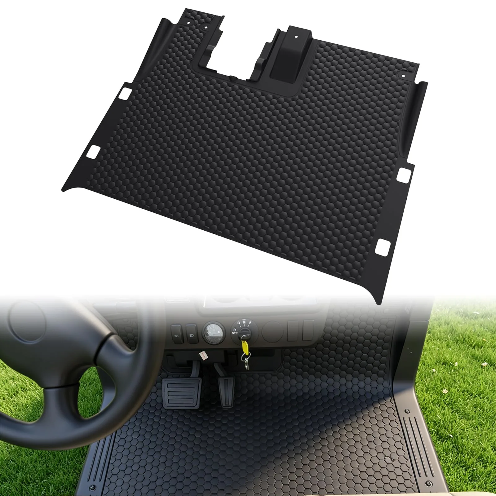 Dacalo Front Floor Mat for E-Z-GO RXV and Valor