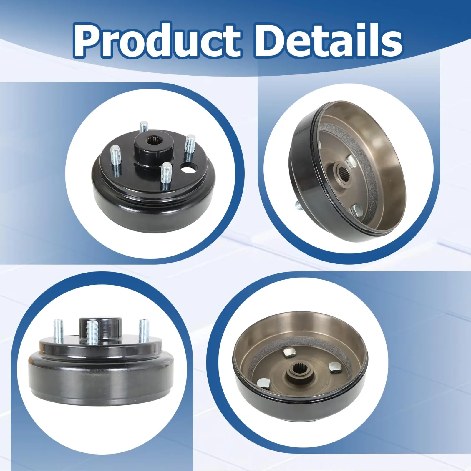 WFLNHB Brake Drum Hub for E-Z-GO TXT Golf Cart image 4