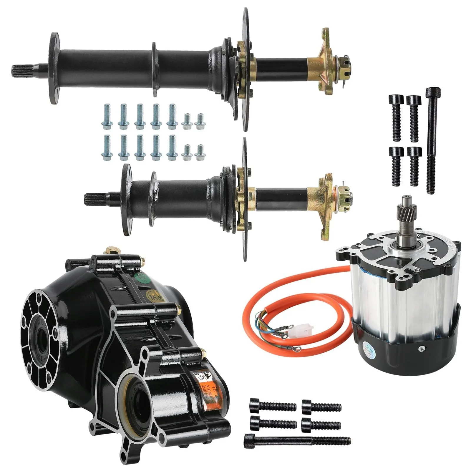 91.SCS 72V 1500W Brushless Motor Kit 4WD Go-Kart Conversion (39DK3D) image 3
