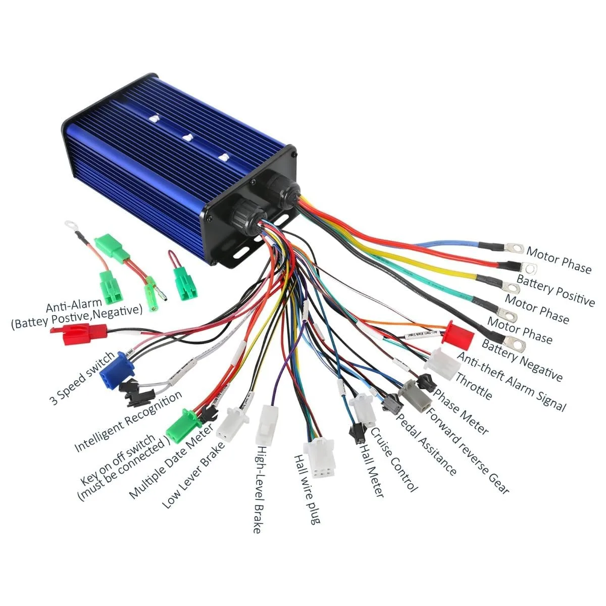 91.SCS 72V 1500W Brushless Motor Kit 4WD Go-Kart Conversion (39DK3D) image 4