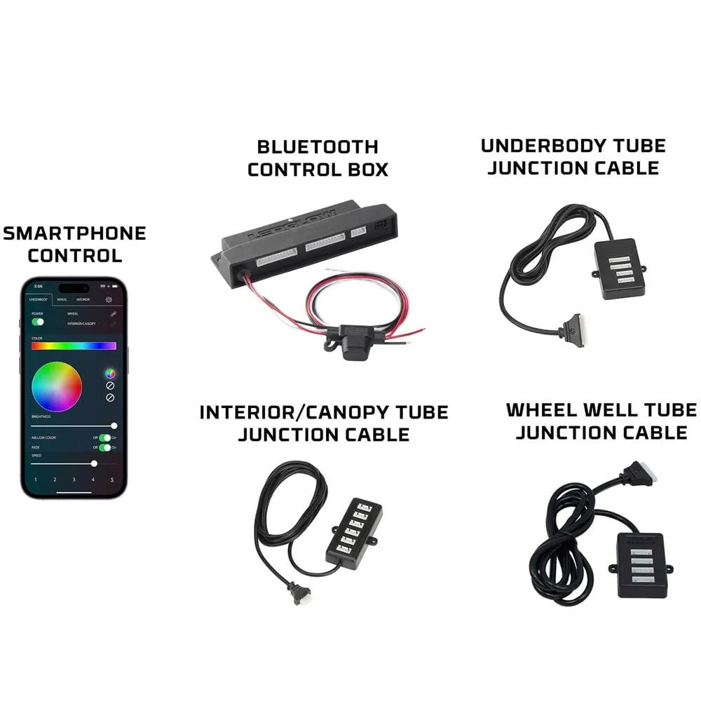 LEDGlow Bluetooth Golf Cart Lighting Control Box LU-ADD-GC-MBT-CB.1 image 2