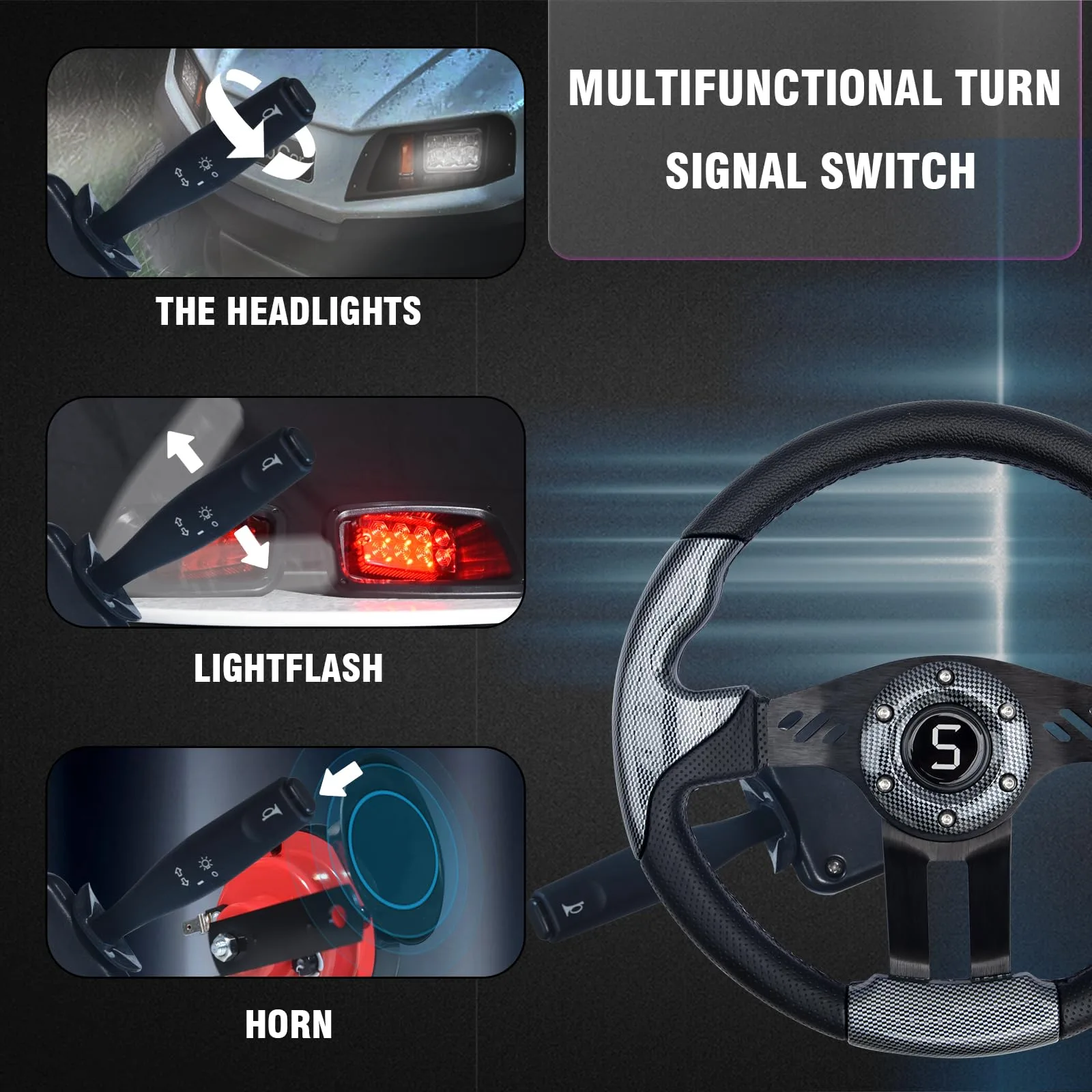 Shu-Ran LED Light Kit for E-Z-GO TXT 1996-2013 image 3