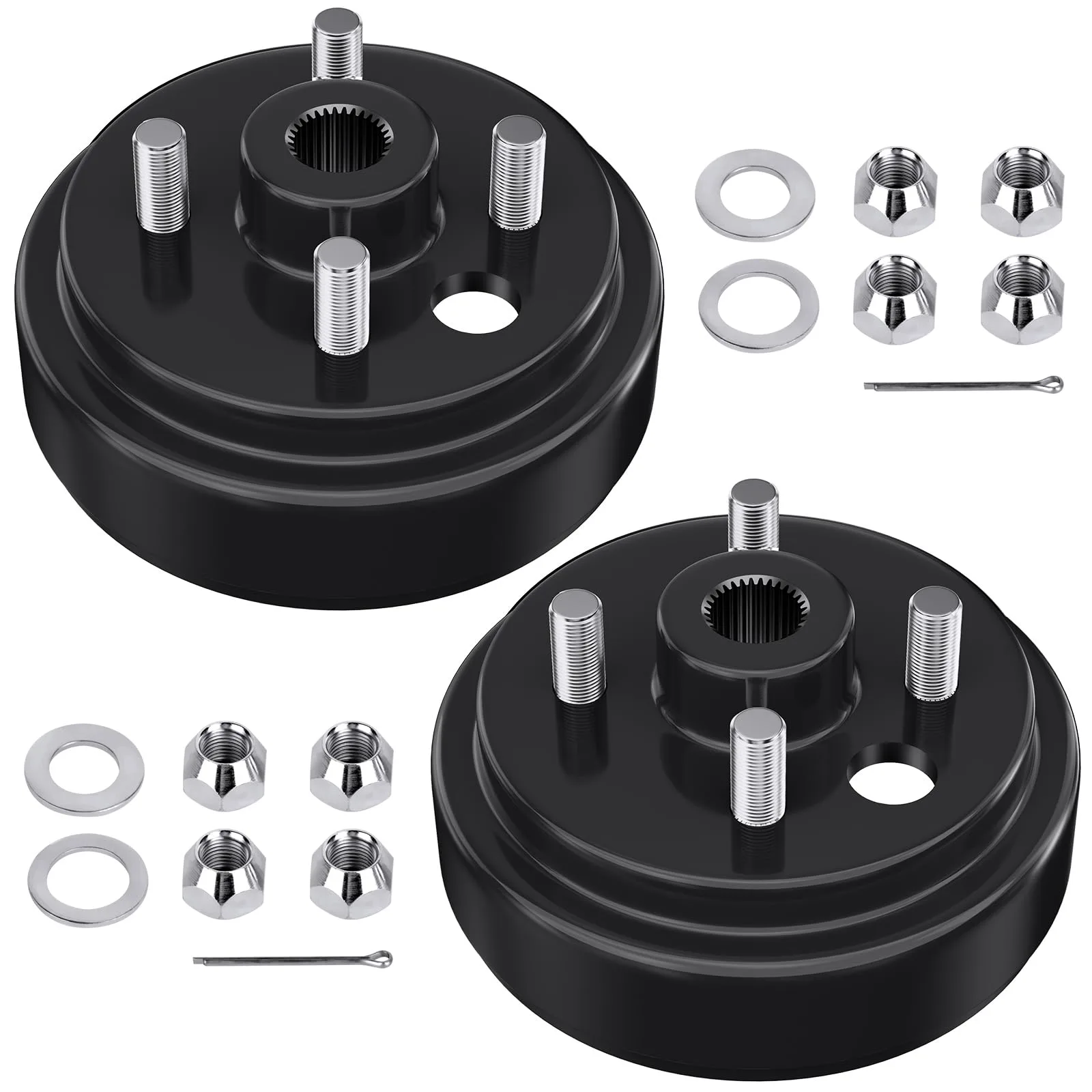 Rzcazzide Brake Drum 21807-G1/G2 — 1 in. 30-Tooth Spline for E-Z-GO