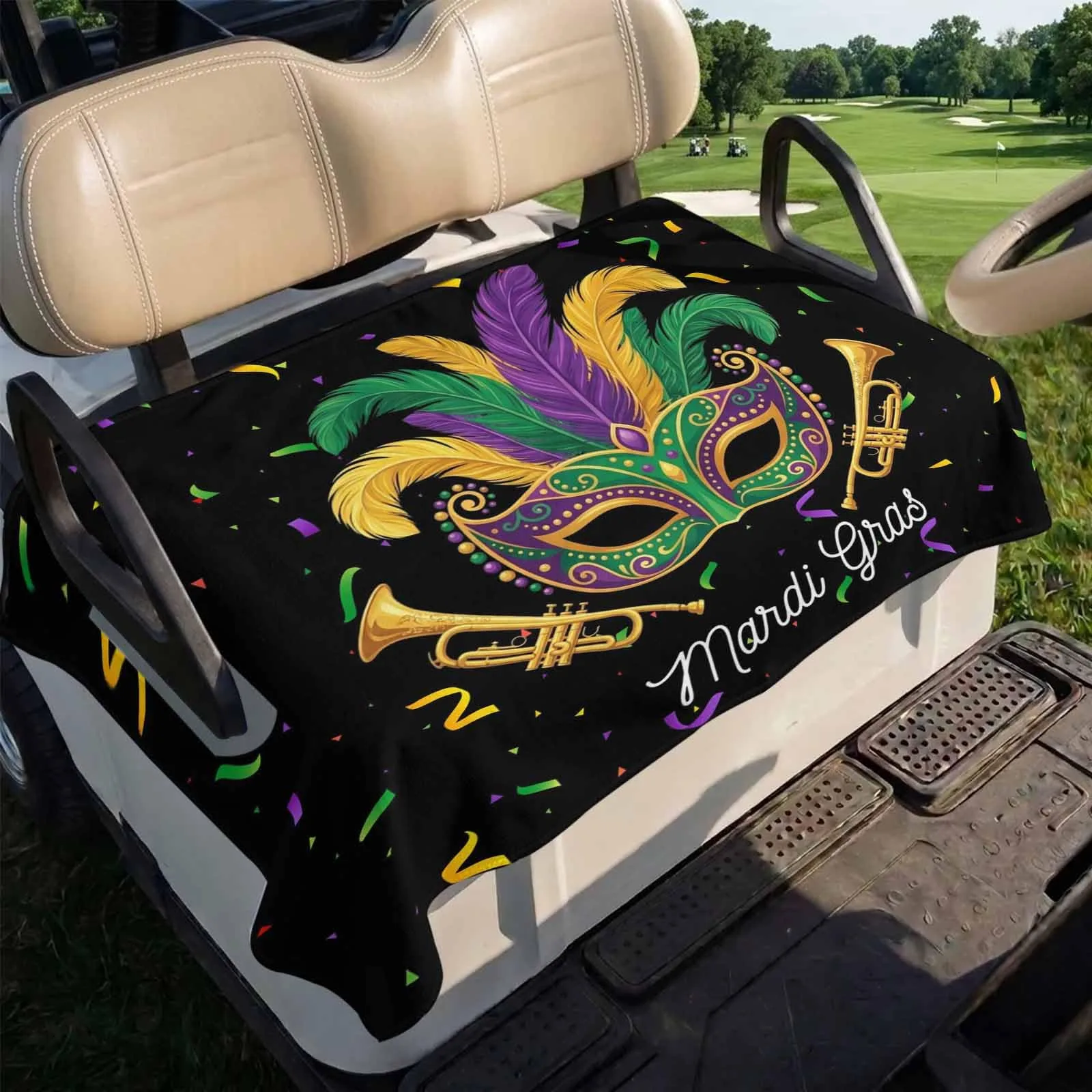 Trosturdspn Golf Cart Seat Cover Towel Blanket 51 x 31 image 4