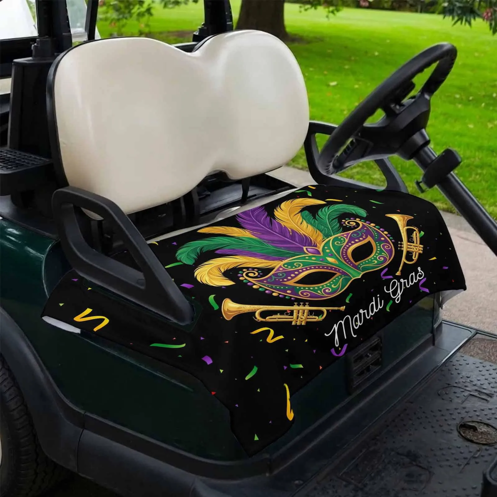 Trosturdspn Golf Cart Seat Cover Towel Blanket 51 x 31