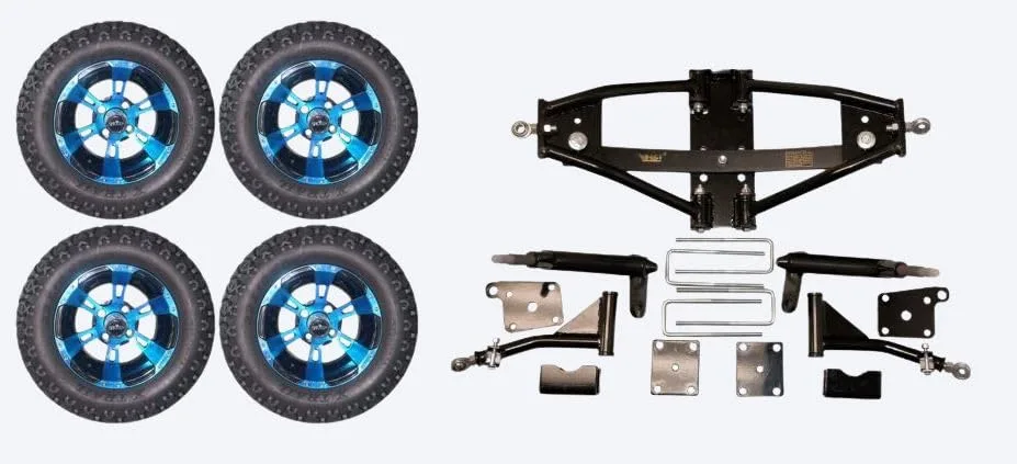 3G 6-Inch Lift Kit for Club Car Precedent with Wheels