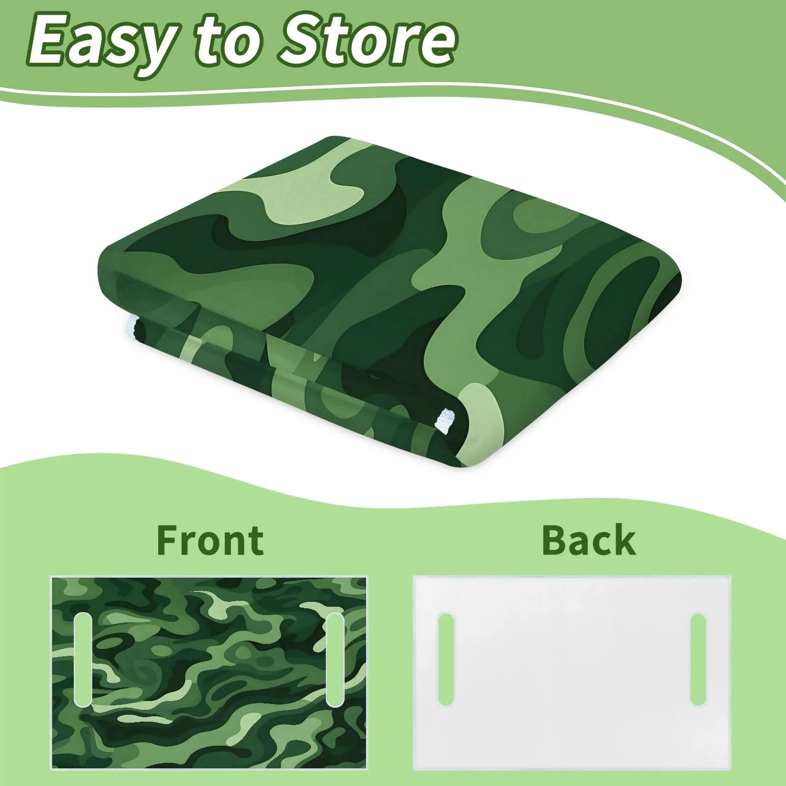 Tiveruda Golf Cart Seat Cover for Double Seats, 51 x 31 in image 4