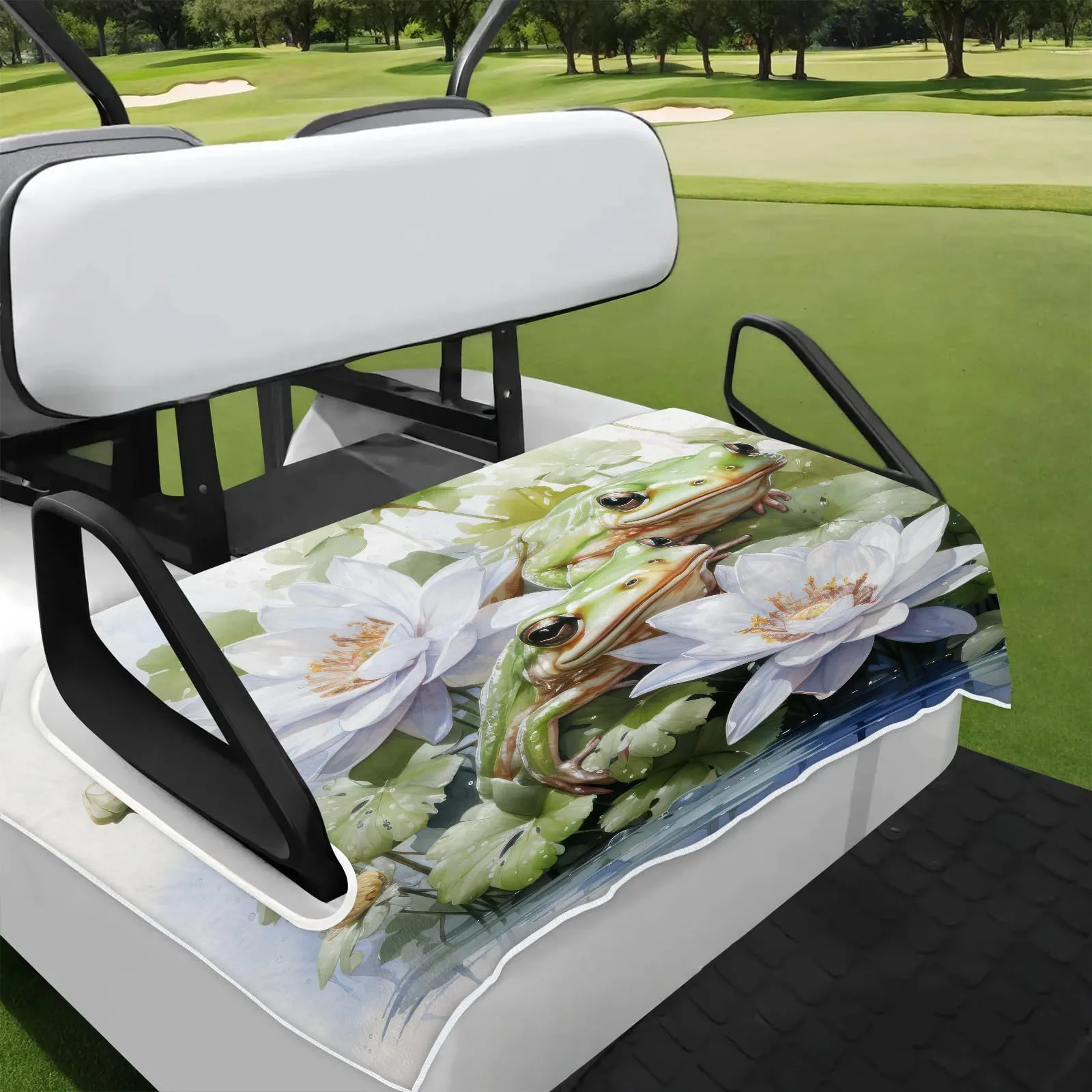 Tiveruda Golf Cart Seat Cover for Double Seats