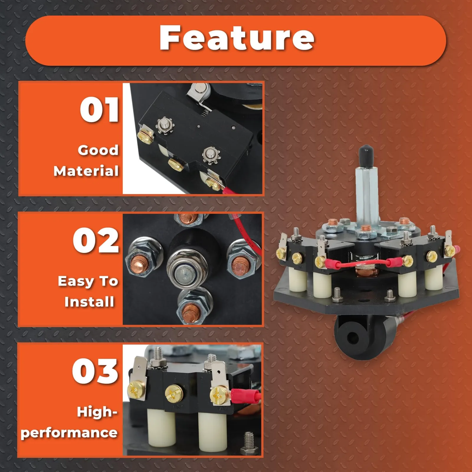 labwork Forward Reverse Switch for E-Z-GO TXT 36V image 4