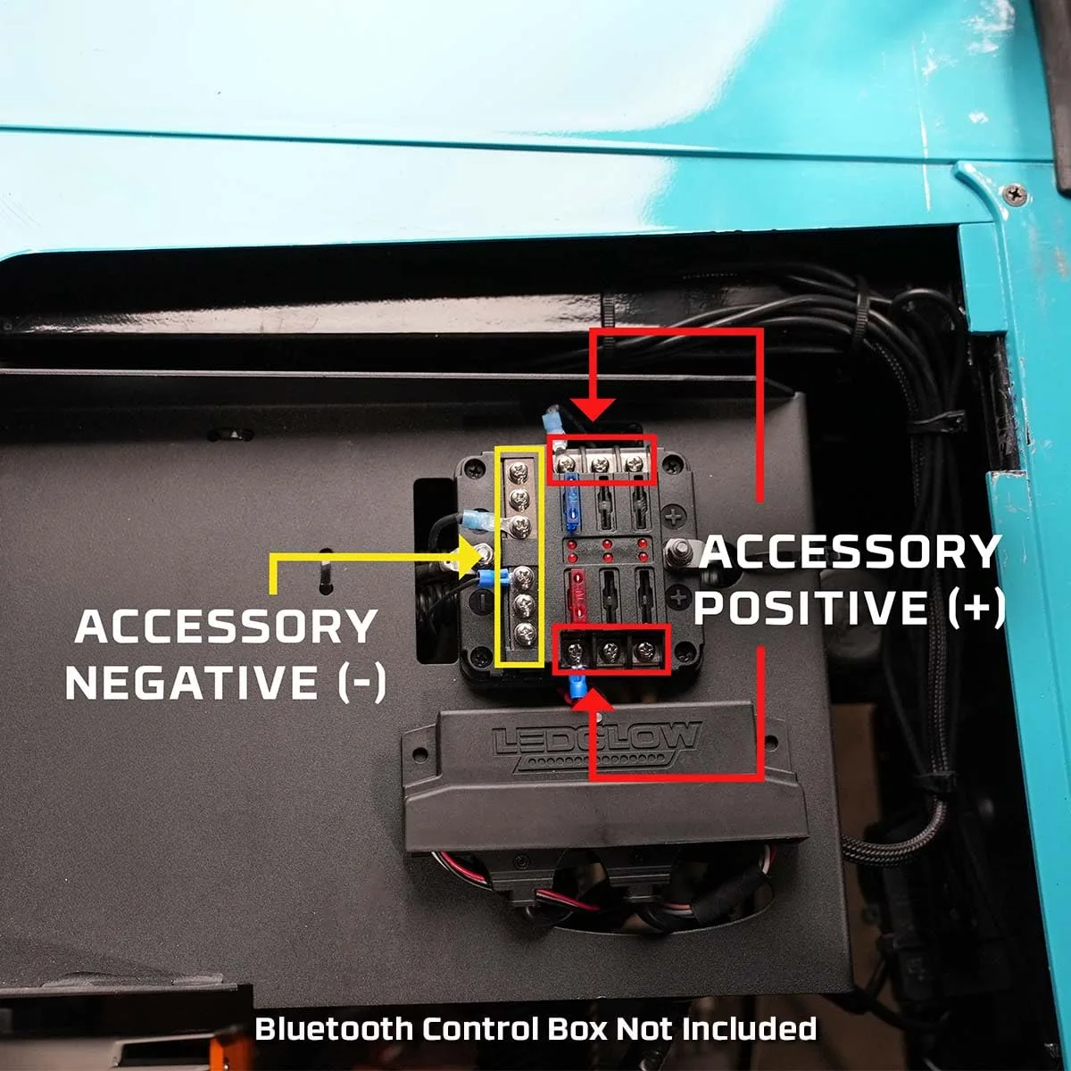 LEDGlow 12V Power Panel for Evolution D5 Golf Carts image 4