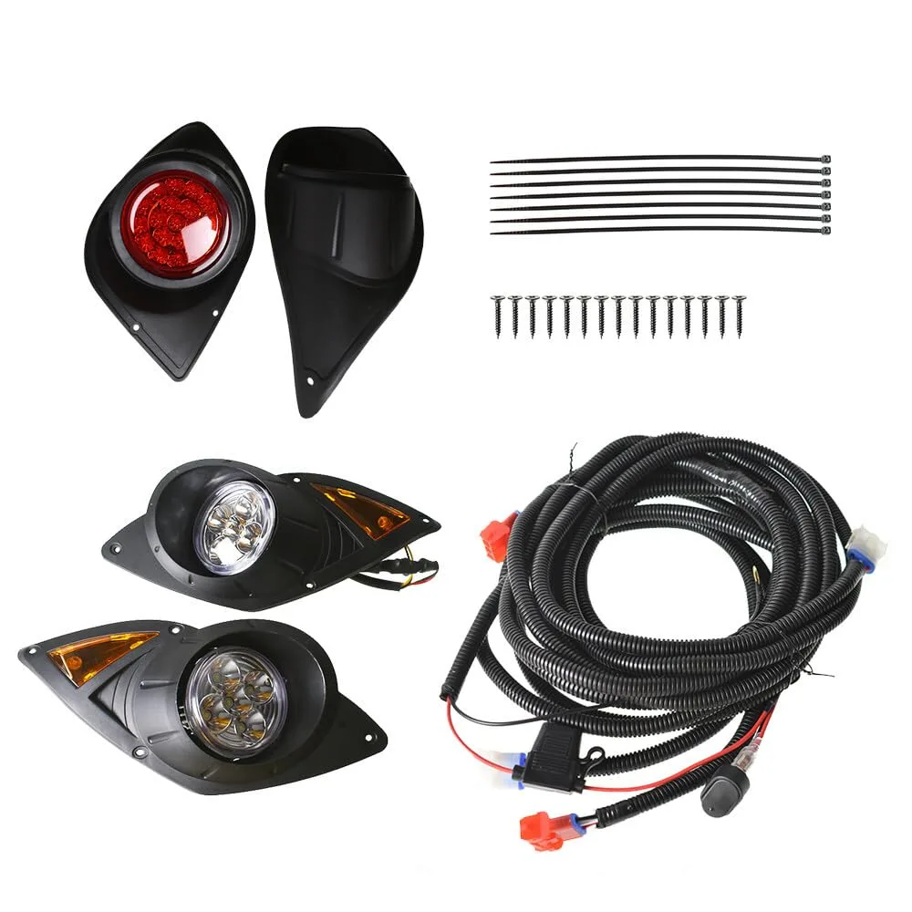 Generic 12V LED Headlight & Taillight Kit for Yamaha Drive G29 (2007‑Up) Mod-G33S-575