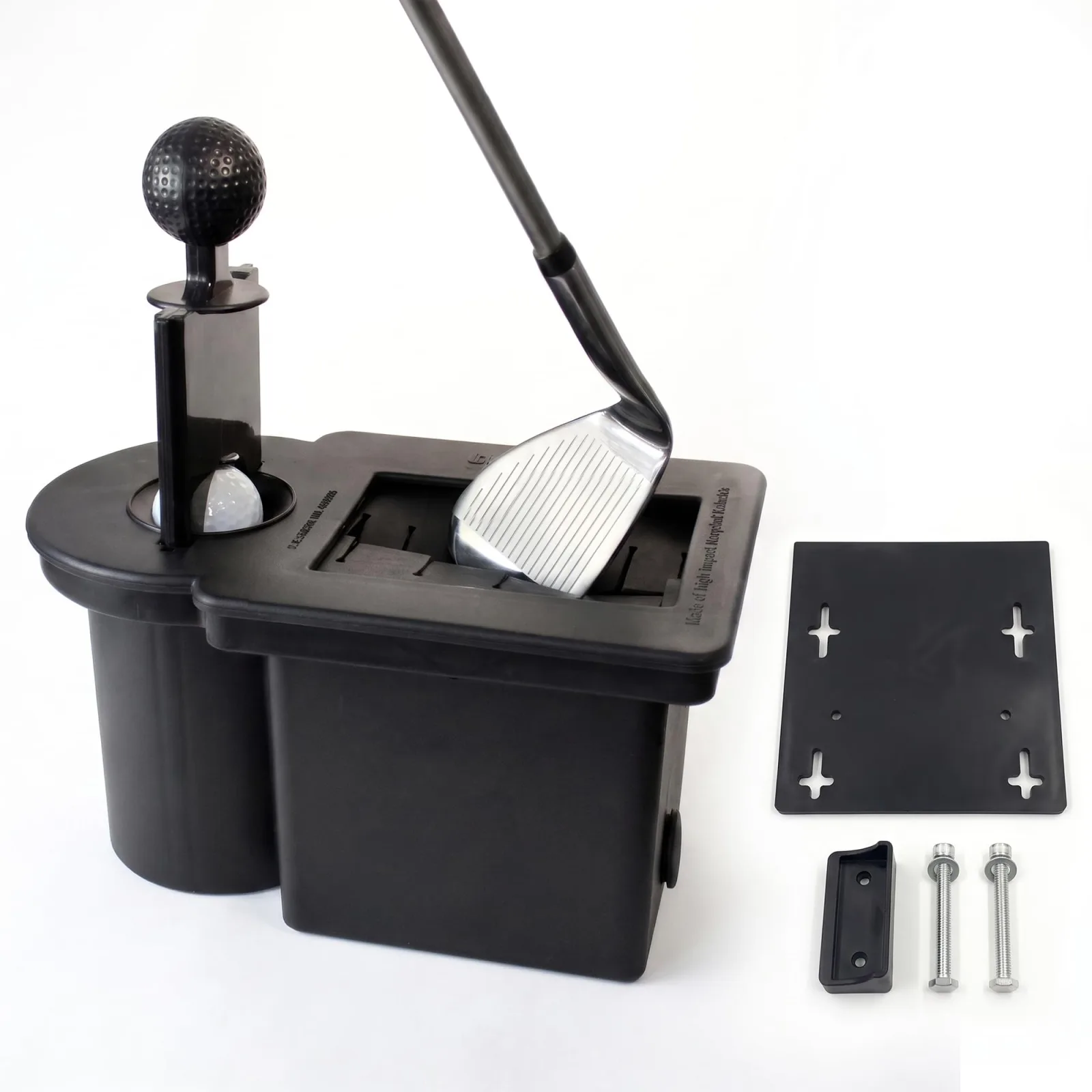 Club Clean 103BLK Golf Cart Ball and Club Washer