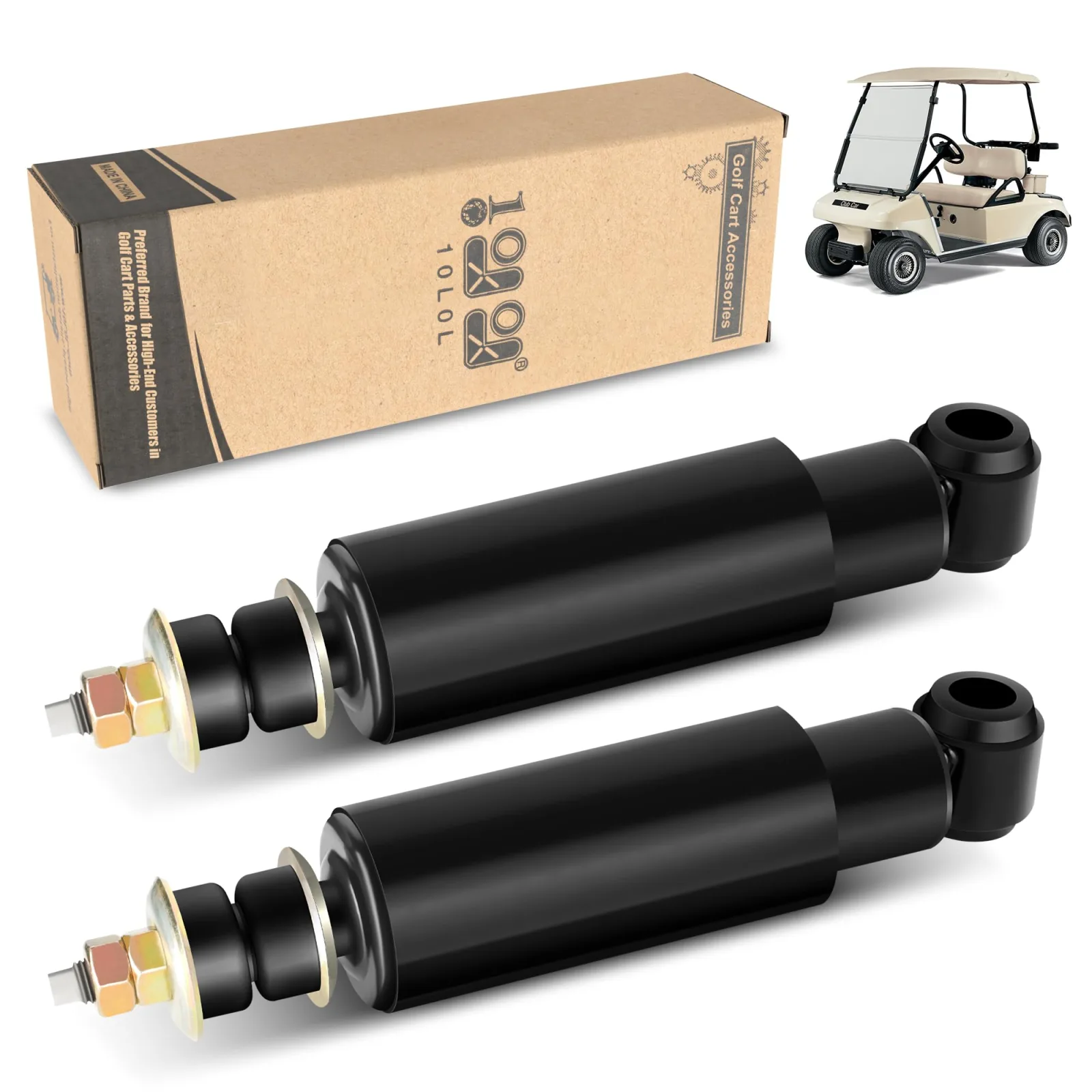 10L0L Rear Shock Kit for 1984-1996 Club Car DS
