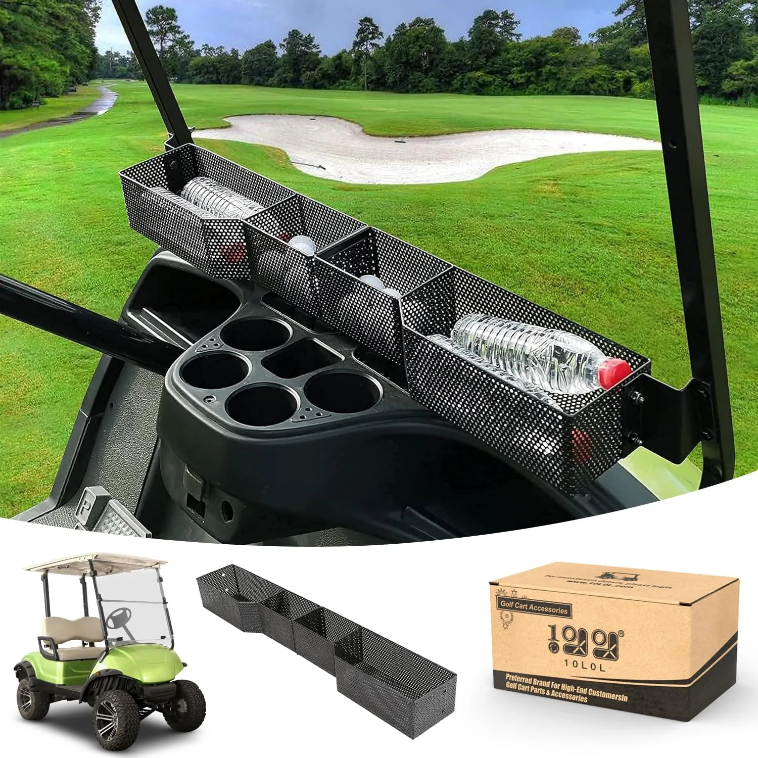 10L0L Front Storage Basket for Yamaha G29, Drive, Drive 2
