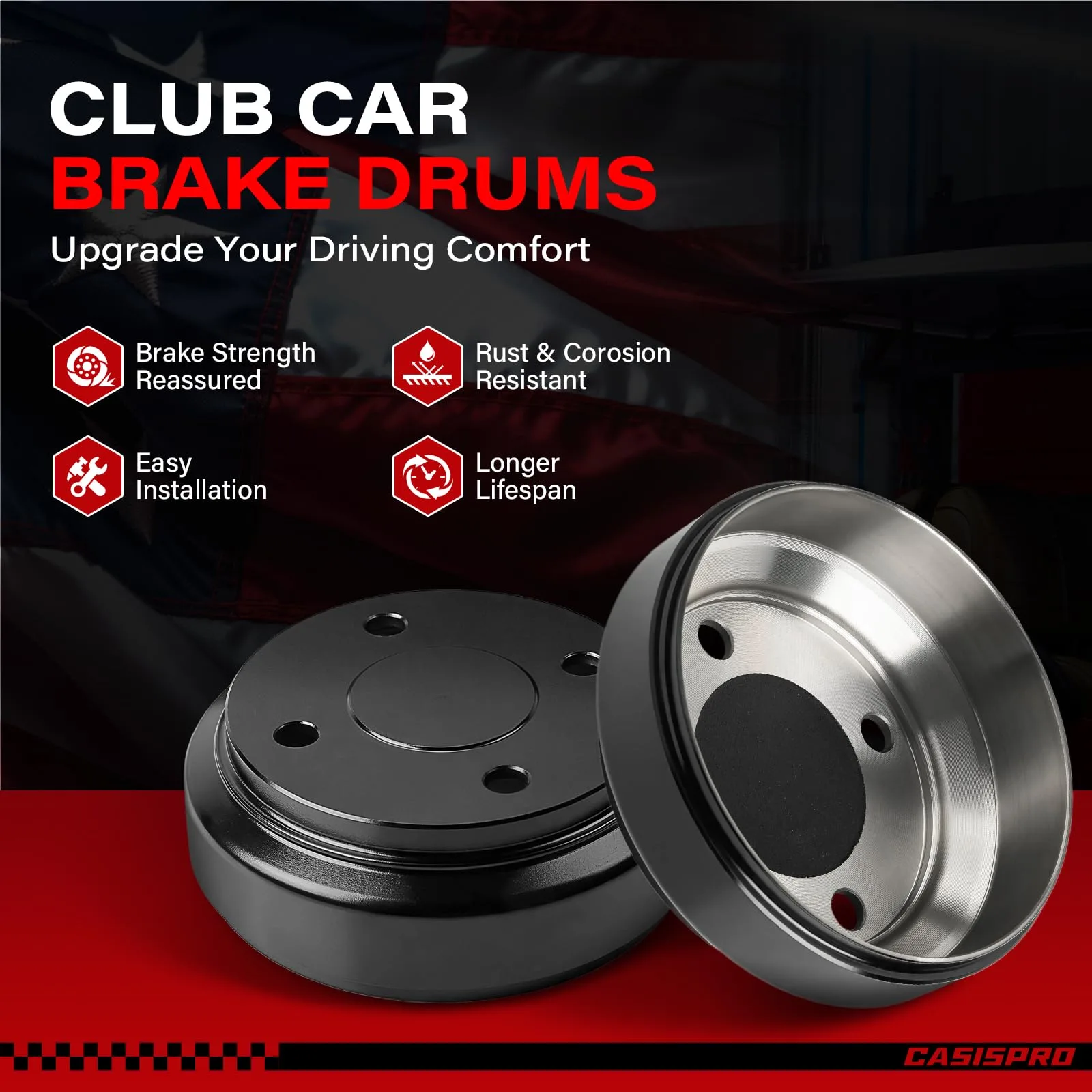 CASISPRO Club Car DS & Precedent Brake Repair Kit image 2