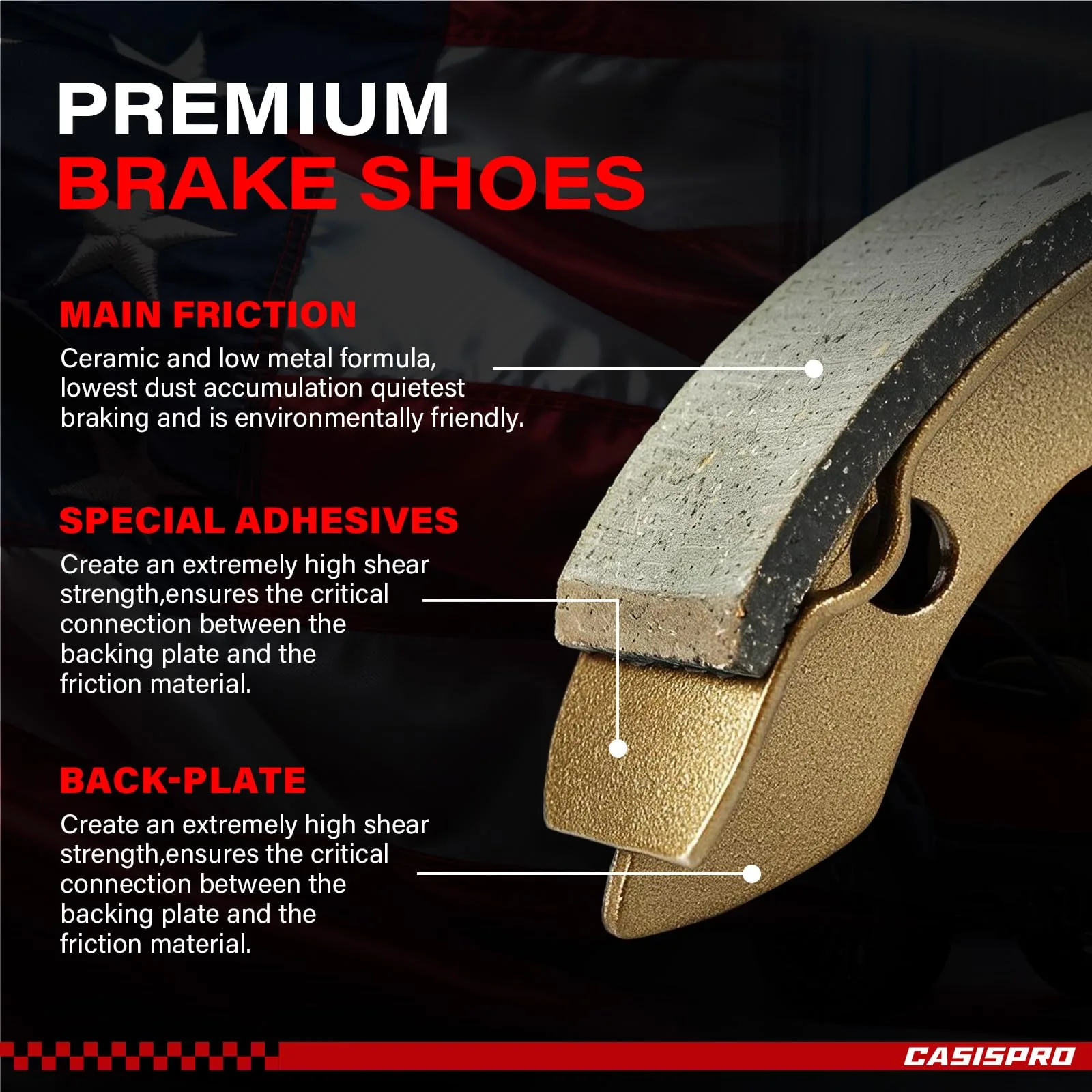 CASISPRO Club Car DS & Precedent Brake Repair Kit image 4