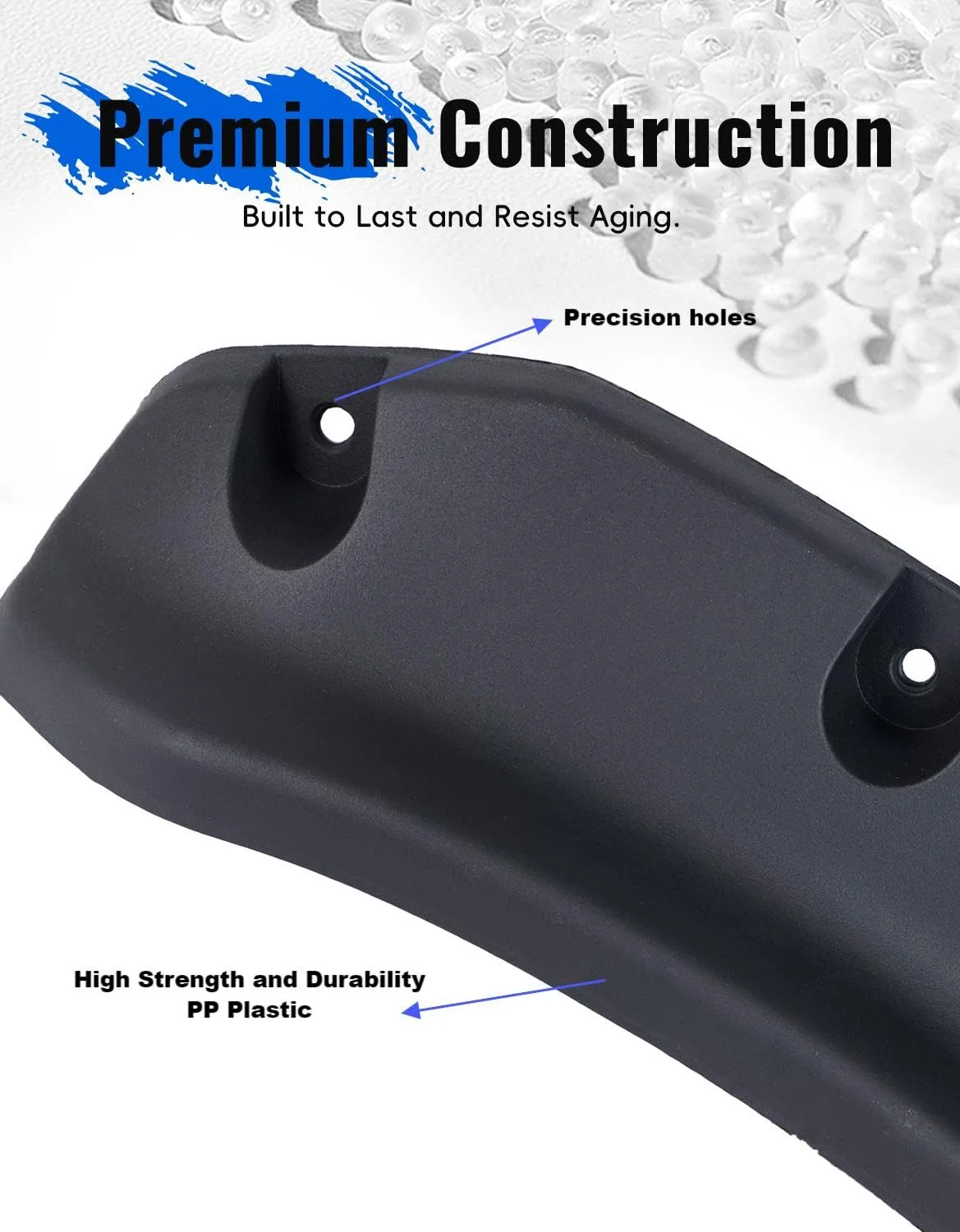 LUXEMOTO Fender Flares for E-Z-GO RXV 2008-2015 image 4