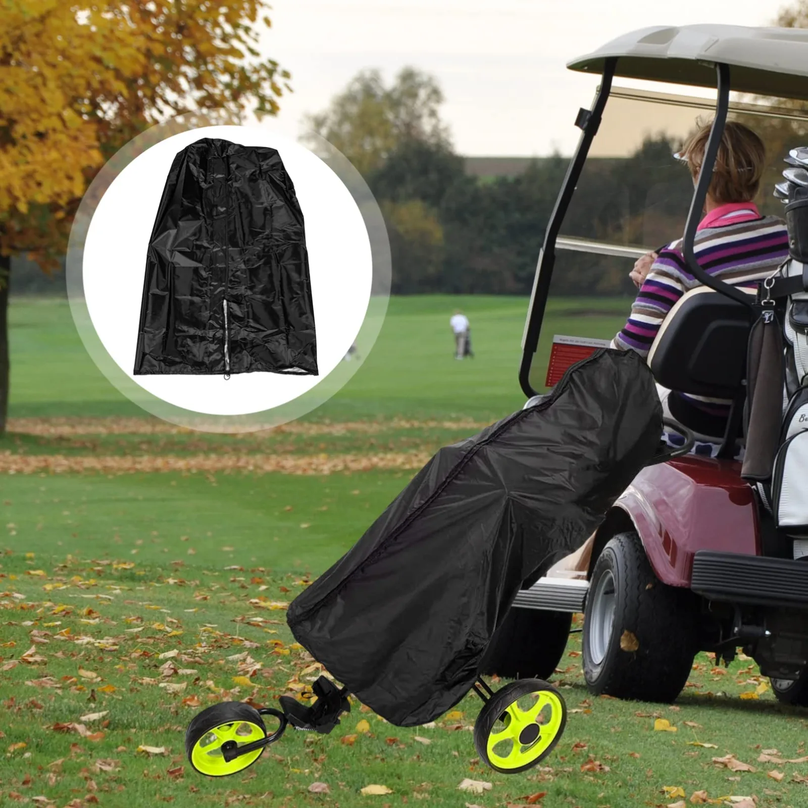KESYOO Golf Bag Rain Cover with Zippered Access image 4