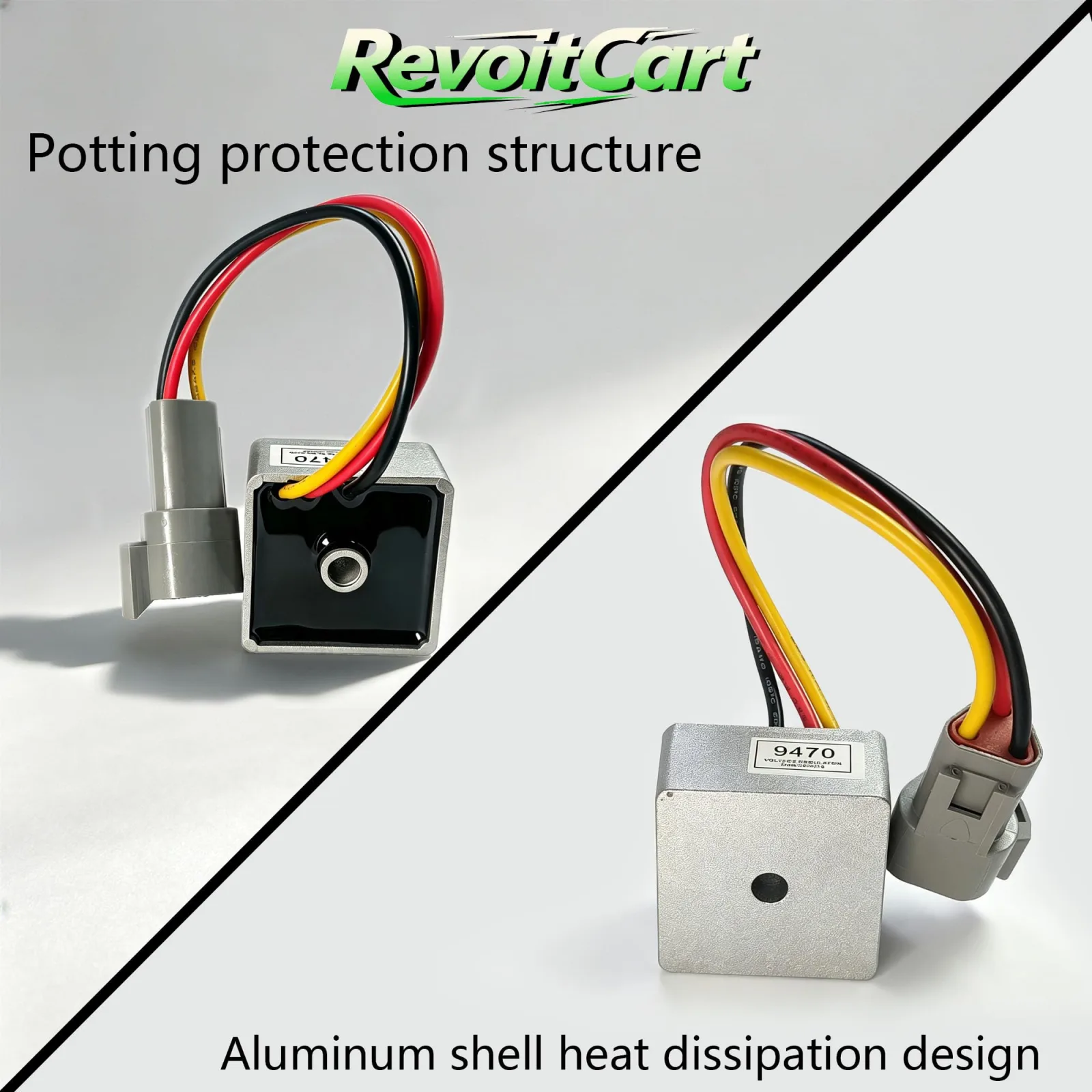 RevoitCart 12V Regulator for Club Car Precedent Gas Carts image 4