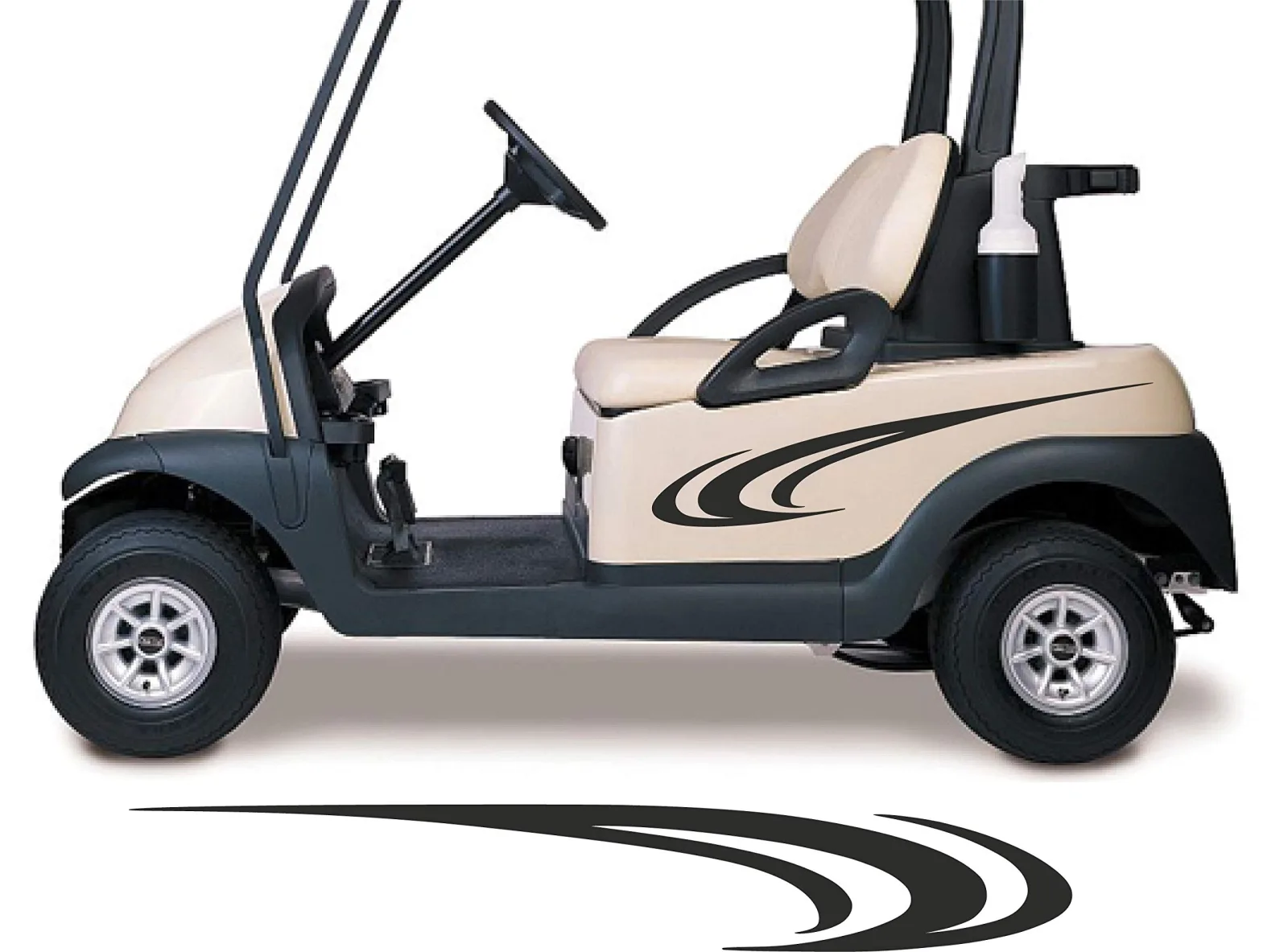 StickerChef GC Golf Cart and Truck Vinyl Decal