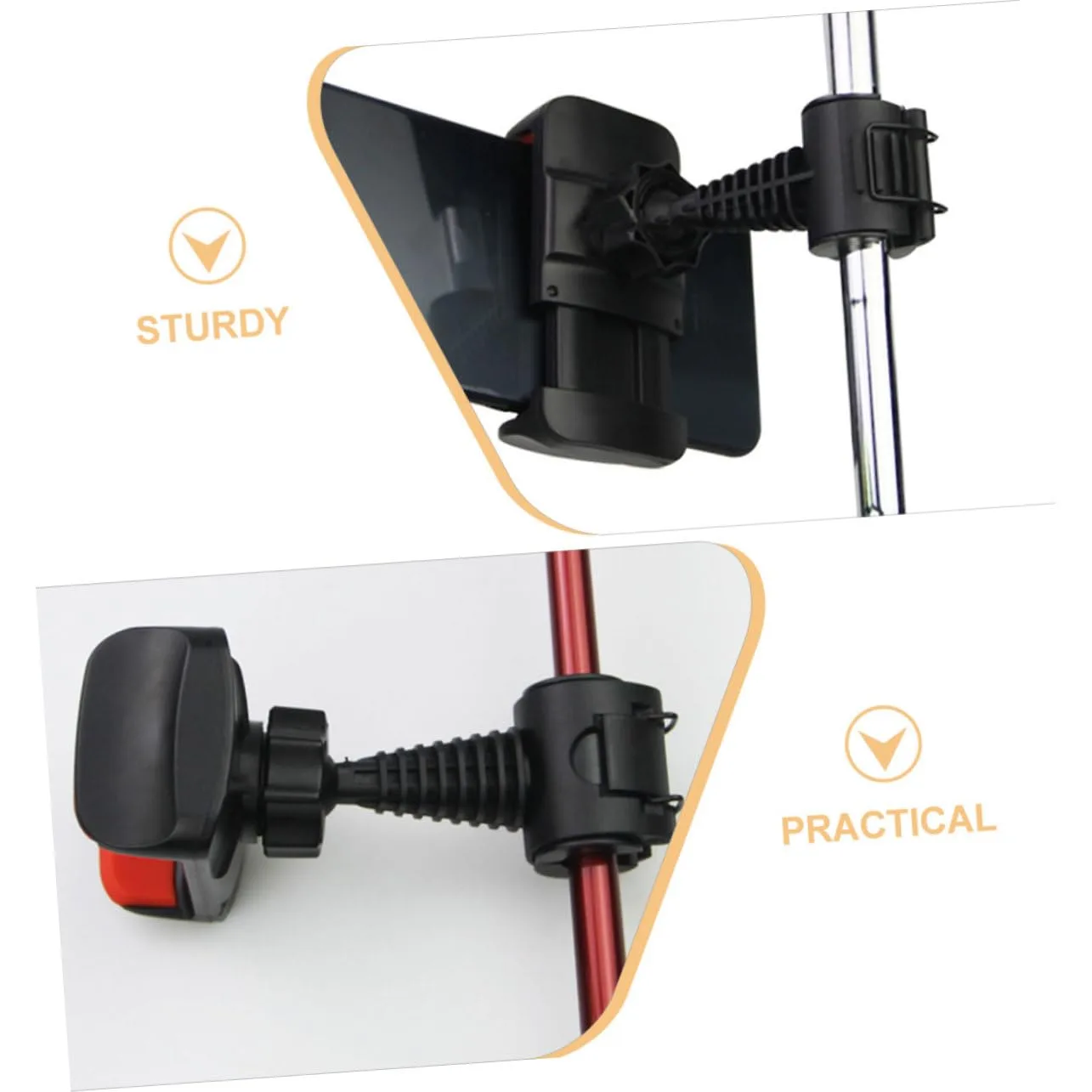 Milisten Adjustable Golf Cart Phone Holder QR574153R5O05BCYYGR image 3