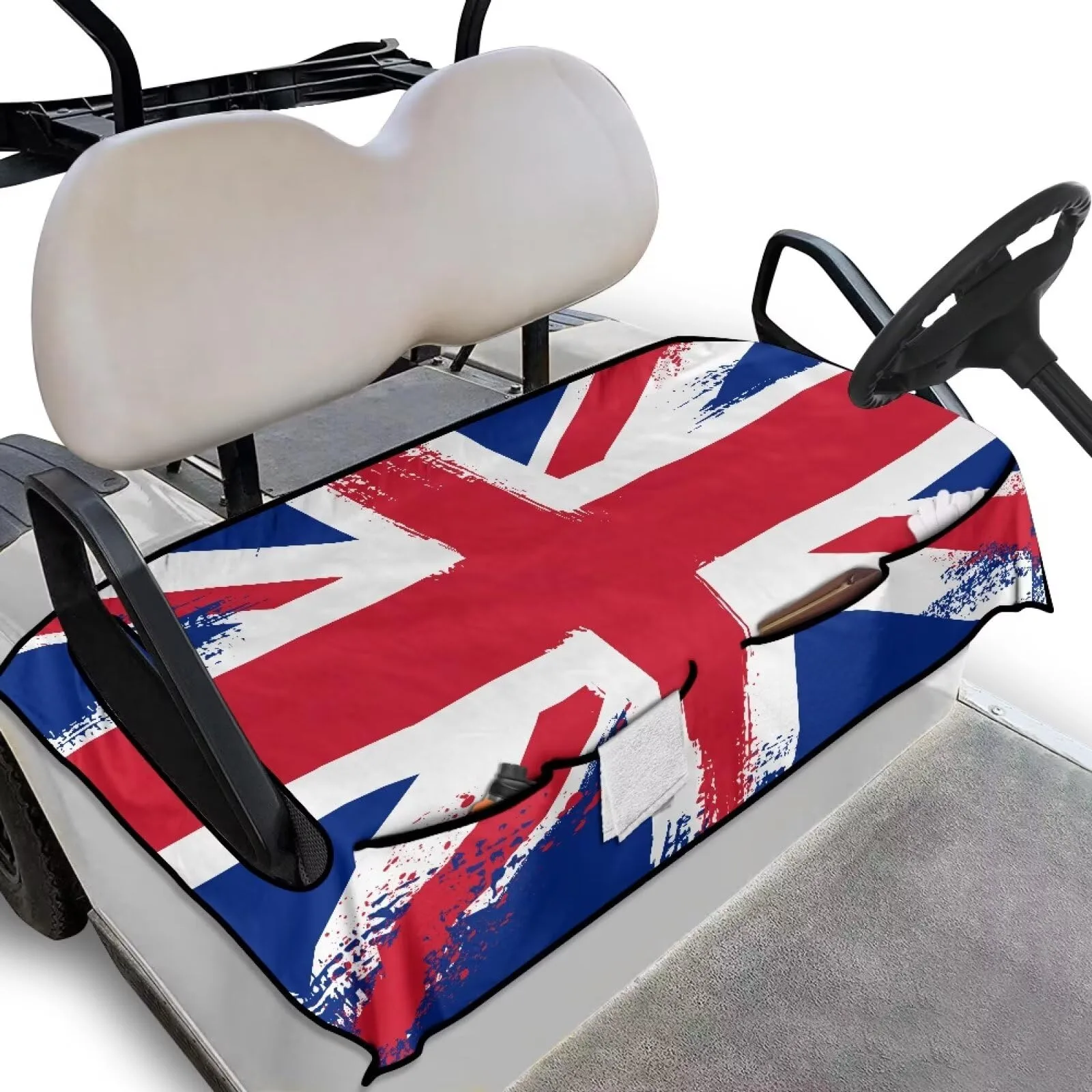 Quidrwyo Golf Cart Seat Cover for 2-Seat Carts