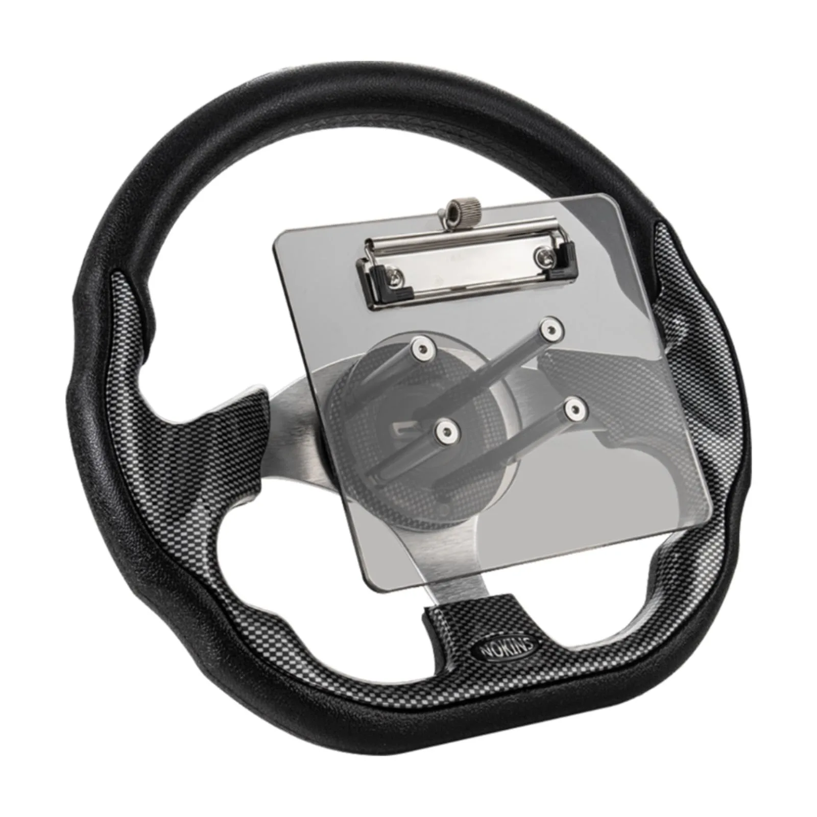 NOKINS 12.5-Inch Golf Cart Steering Wheel NKS30004Kit