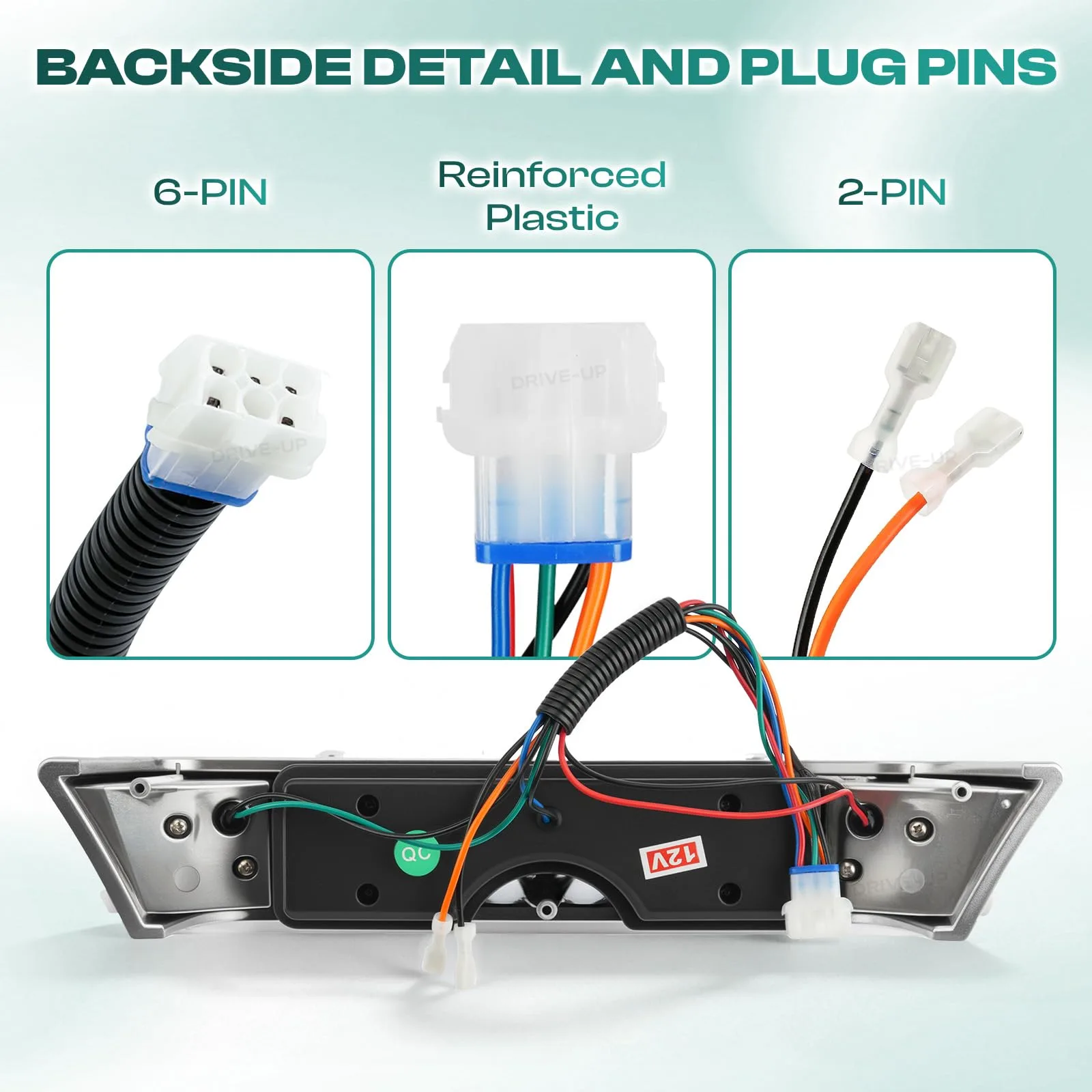 DRIVE UP LED Headlight Bar for Club Car Precedent image 4