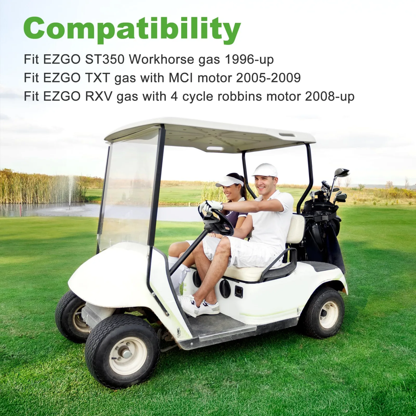 10L0L E-Z-GO Gas Golf Cart Tune-Up Kit image 3