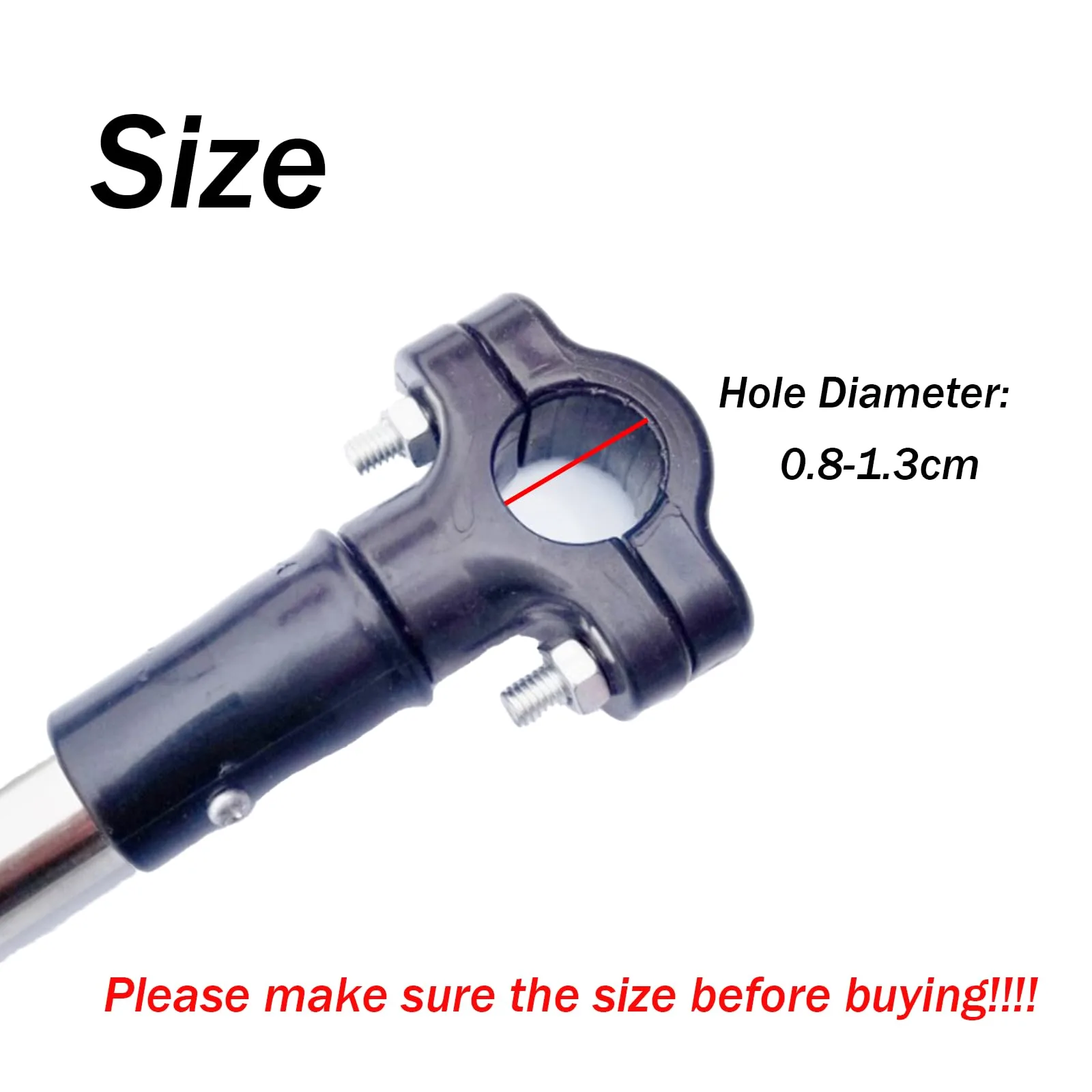 Generic Stainless Steel Golf Cart Umbrella Holder image 2