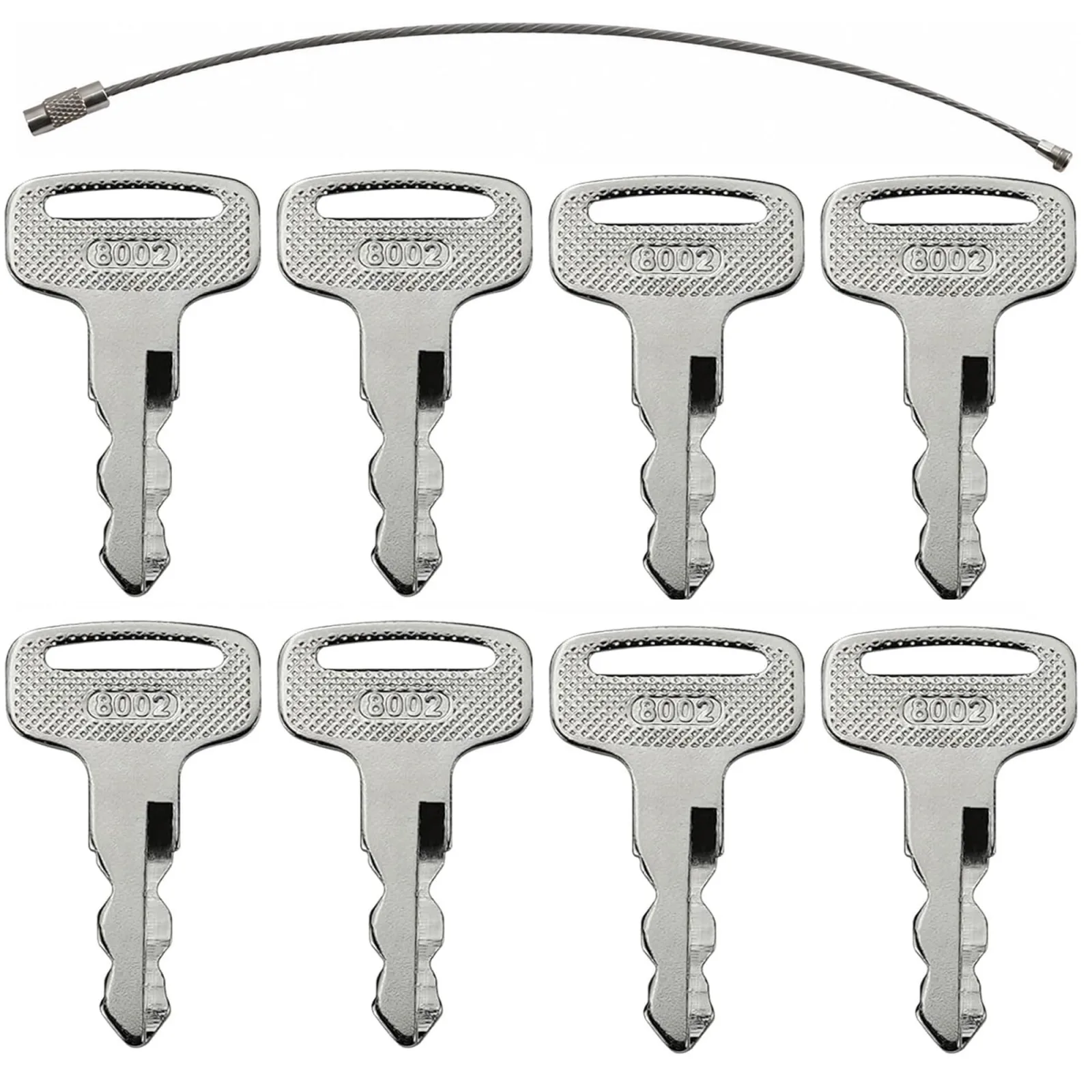 Yamaha PTV 8002 Replacement Ignition Keys, 8-Pack