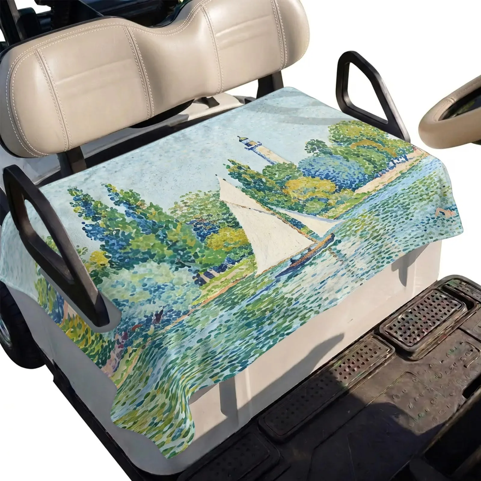 DecorLovee Golf Cart Seat Cover 51 x 31 Inches
